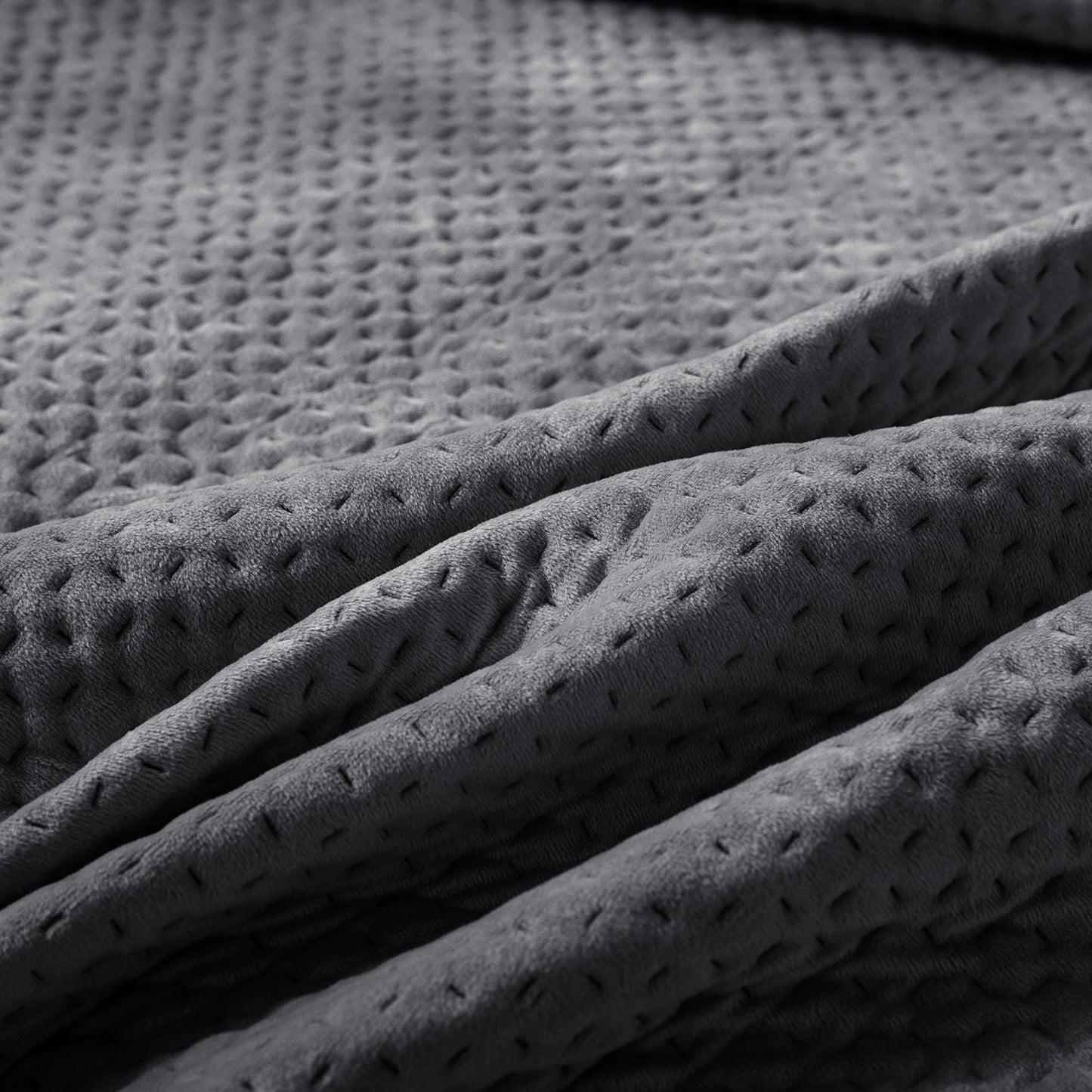 All Season Cozy Velvet Quilt Set Queen King Kasentex