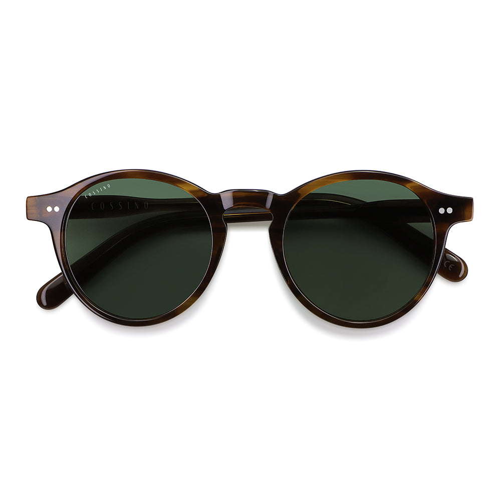 Belize Redon Round Acetate Sunglasses