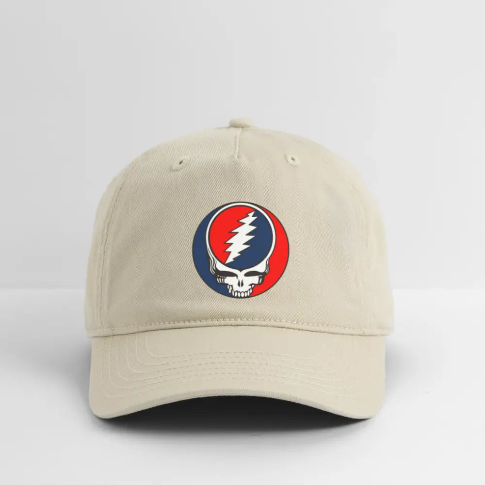 Grateful Dead Stealie Classic Dad Hat 100% Cotton The Ballpark Collection