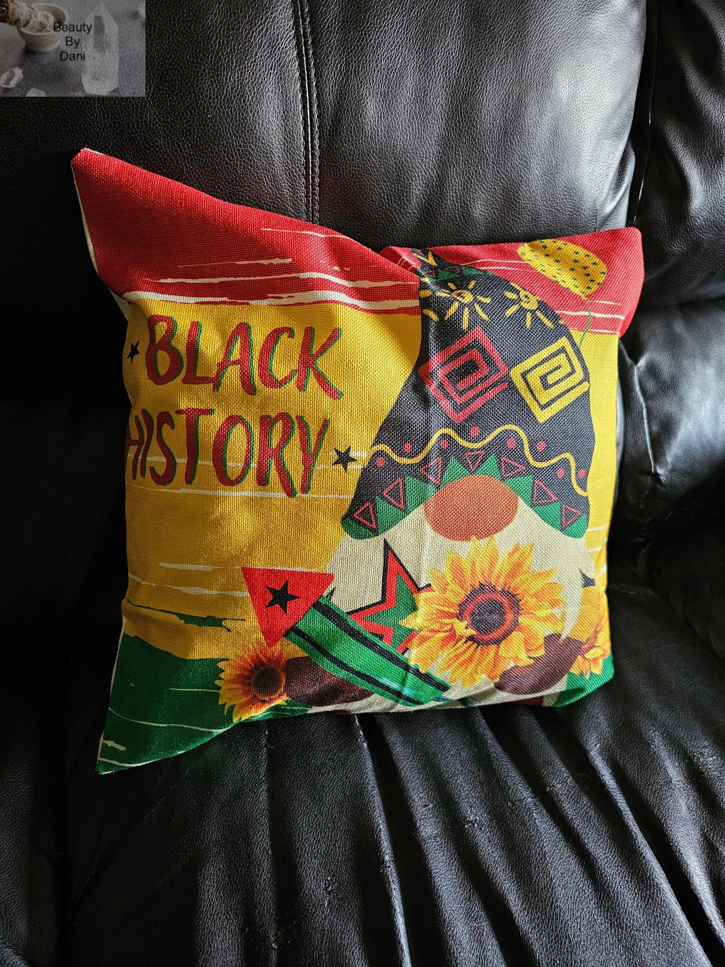 Inspirational Cotton Comfort Pillow Beauty by Dani