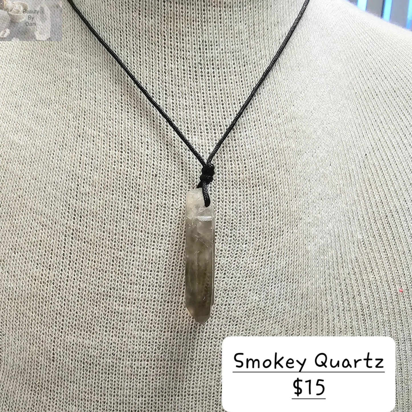 Smokey Quartz Adjustable Necklace Jewelry