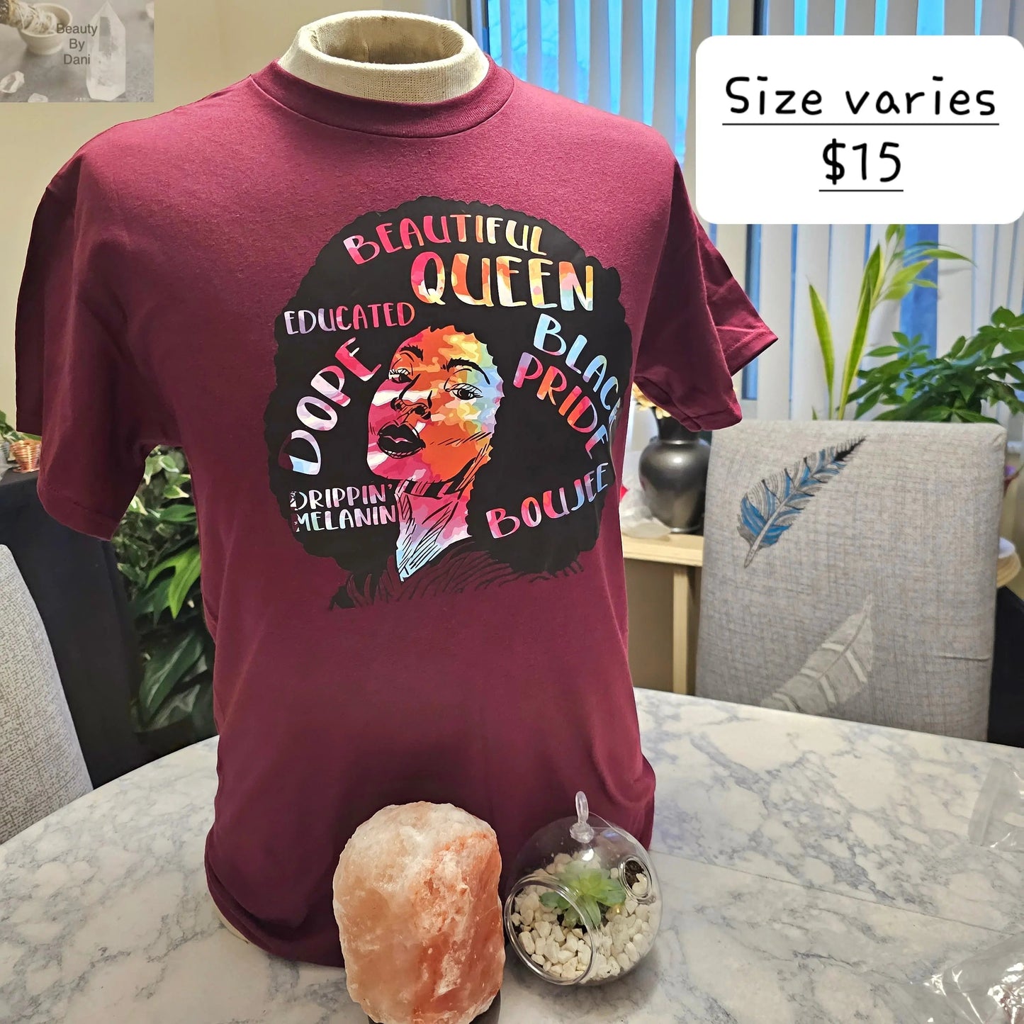 Beautiful Queen Comfortable T-Shirt Beauty by Dani