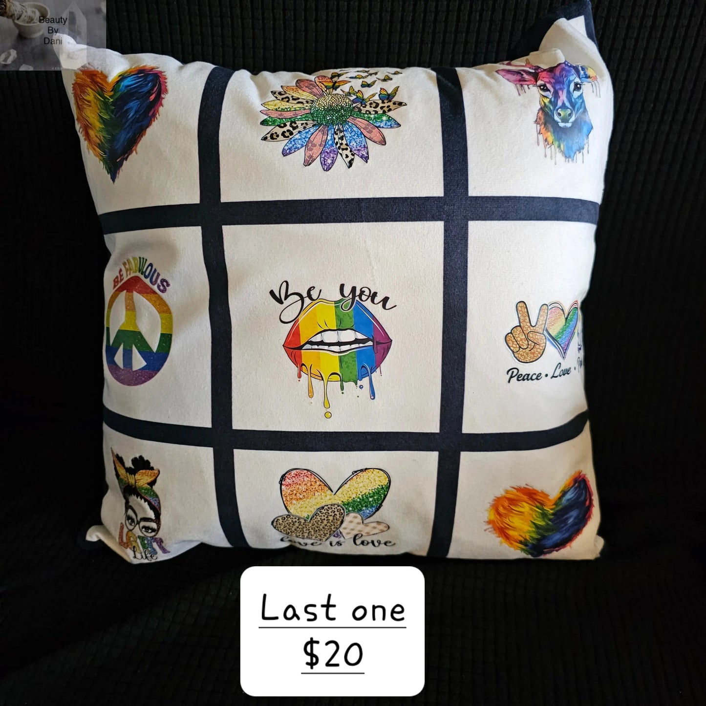 Washable Cotton Window Pillows Soft Durable Cover Comfort Fill