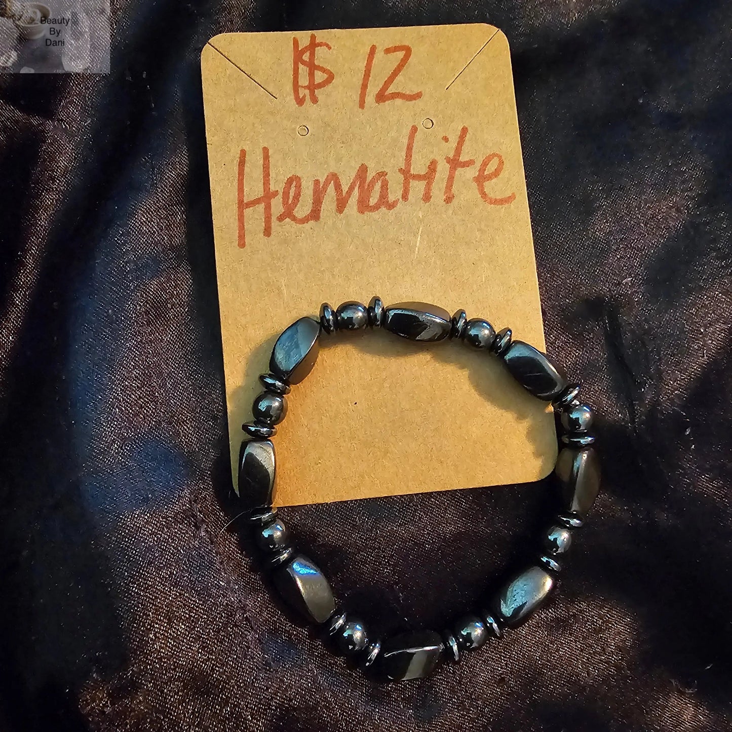 Hematite Grounding Healing Bracelet by Beauty by Dani