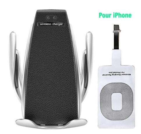 Car Wireless Charger 10W Induction Fast Car Phone Holder S5