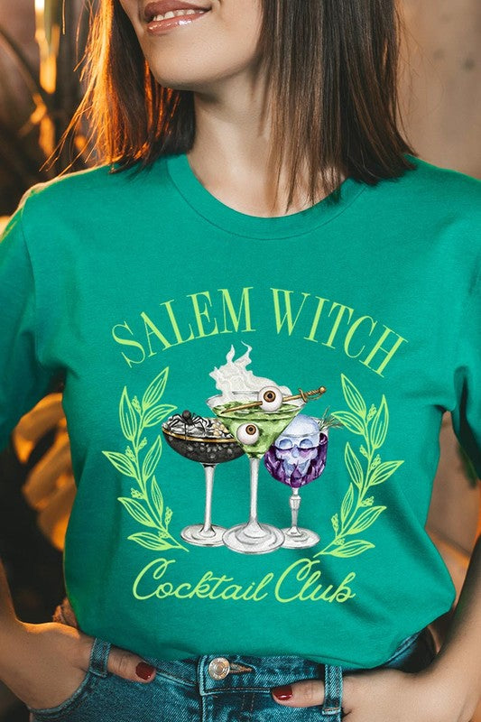 Salem Witchy Cocktail Club Graphic T Shirts