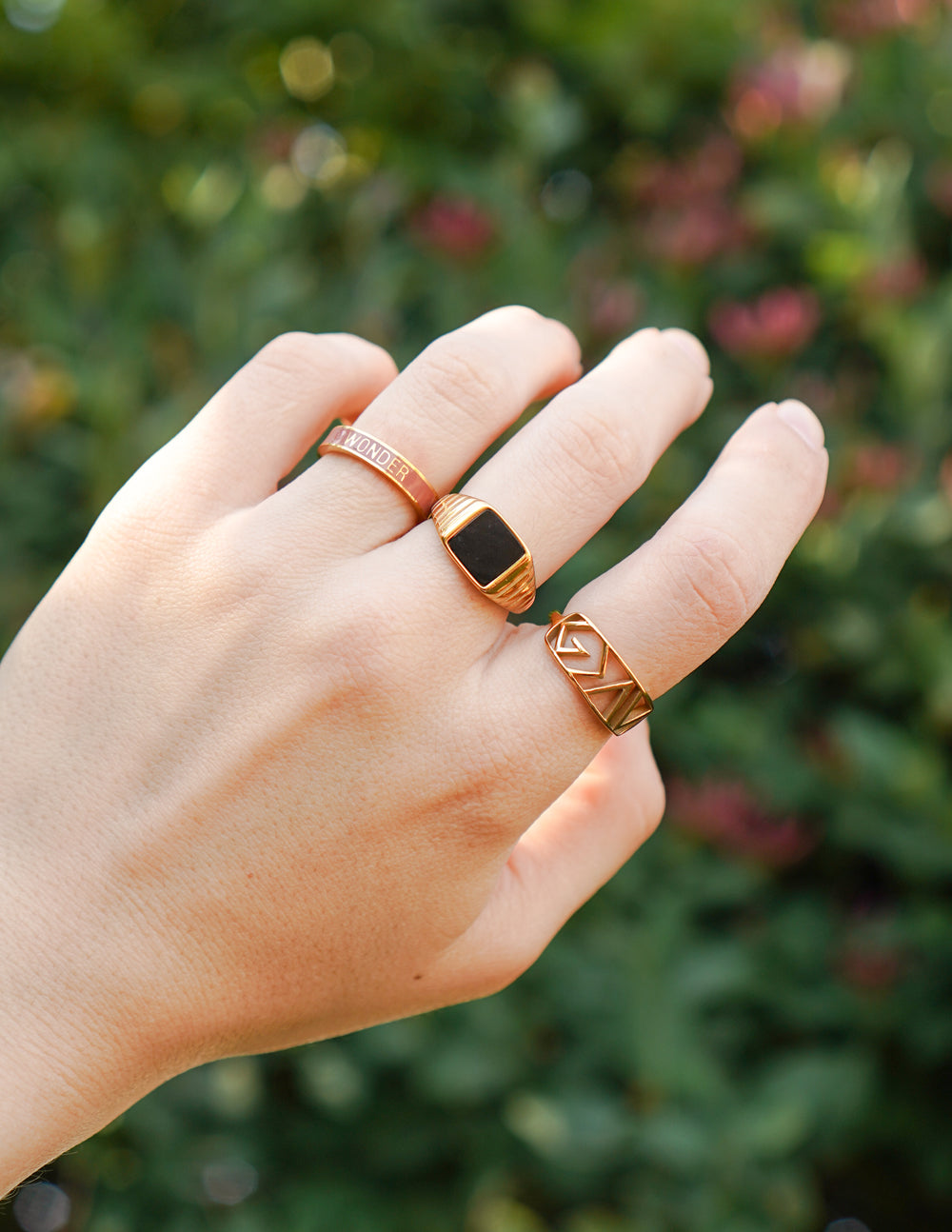 Highs and Lows Statement Ring Unisex Elevated Faith