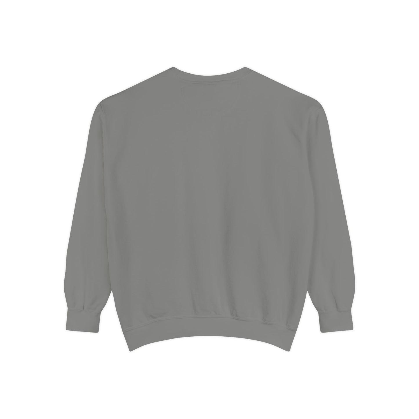 Unisex Garment-Dyed Sweatshirt - Chill Vibes with STRAWBERIFY Text
