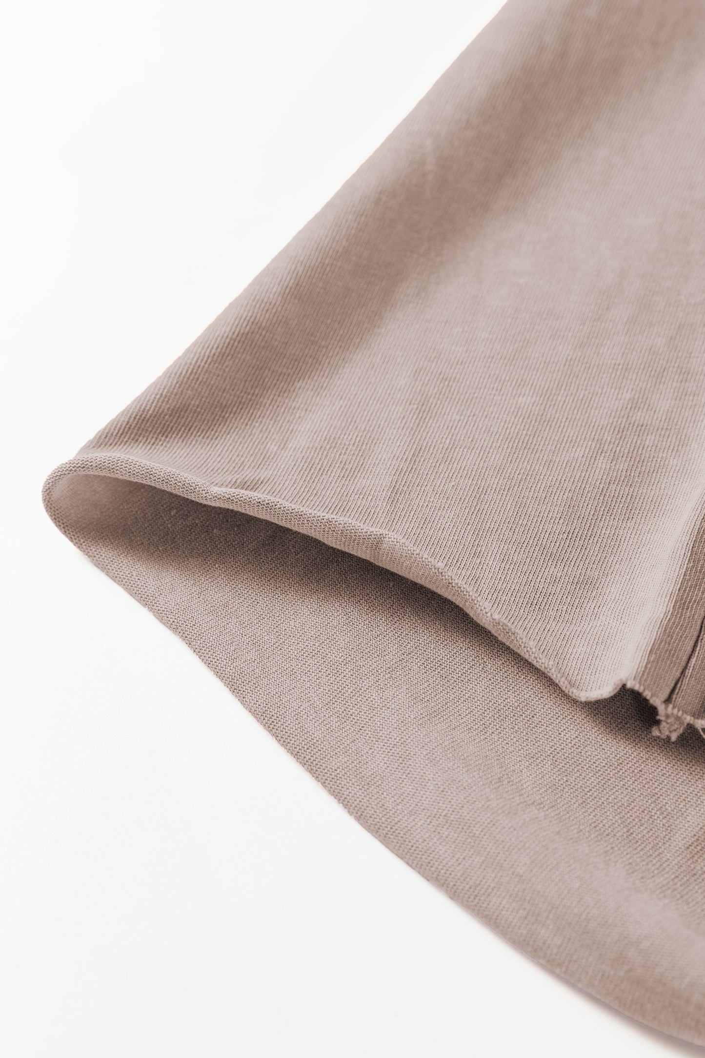 Smoke Gray Mineral Wash Wide Leg Cargo Pants with Drawstring Elastic Waistband