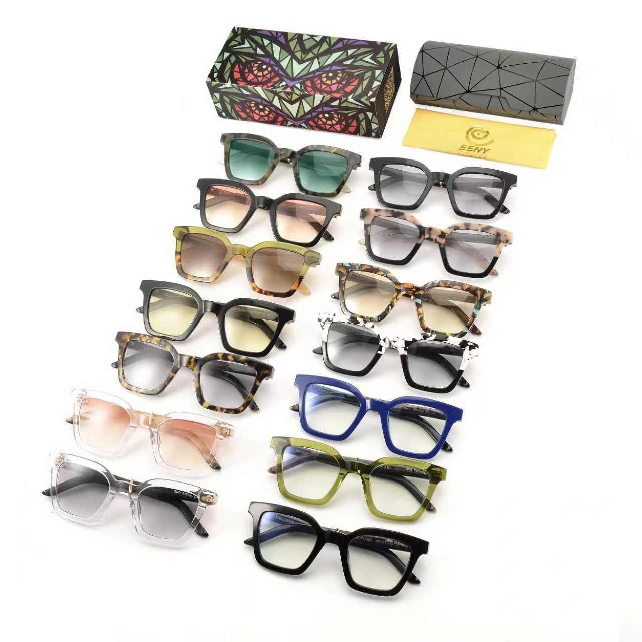MASTER FLASH 400 UV Protection Blue Light Sunglasses EENY EYEWEAR