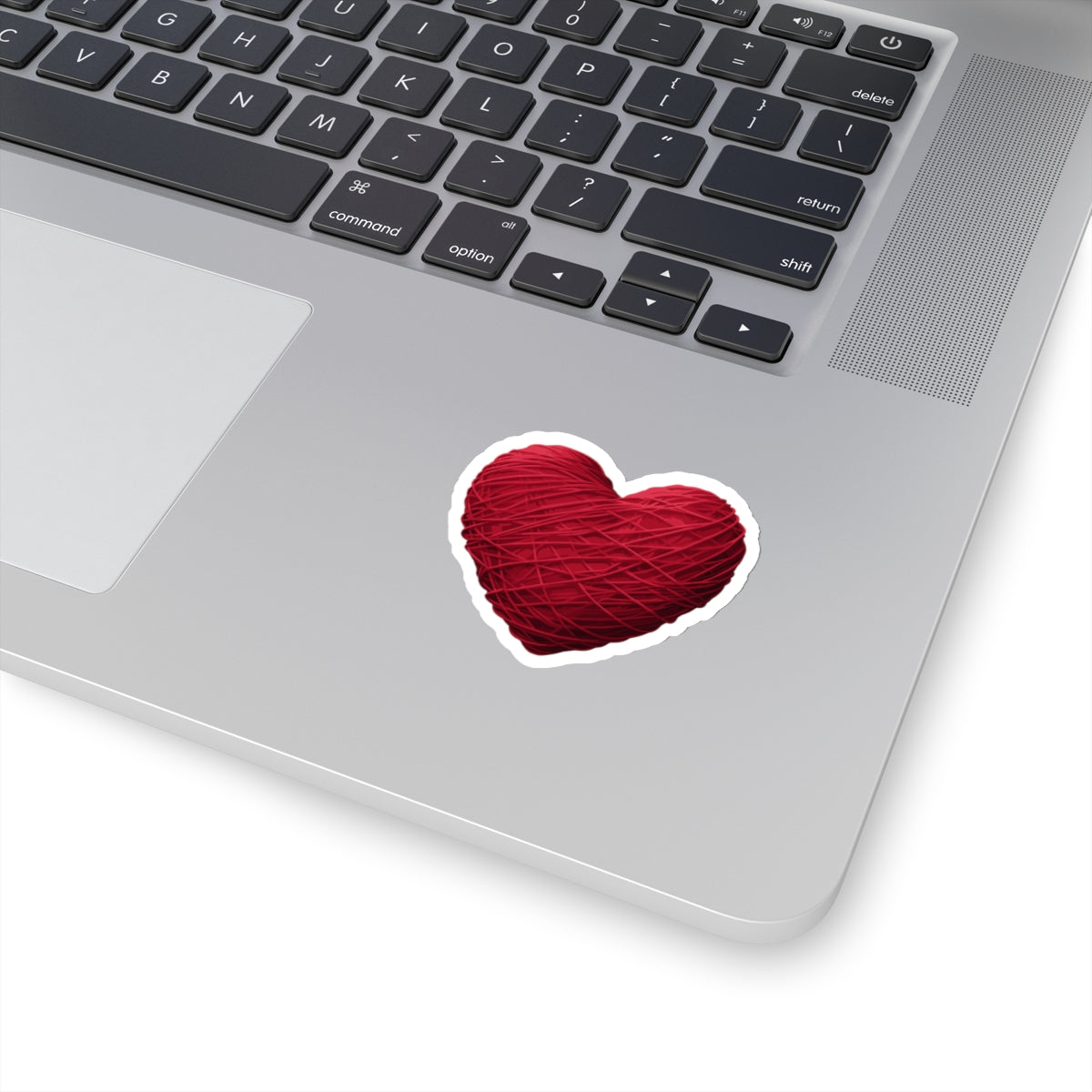 Valentine's Day Red heart shape Kiss-Cut Stickers