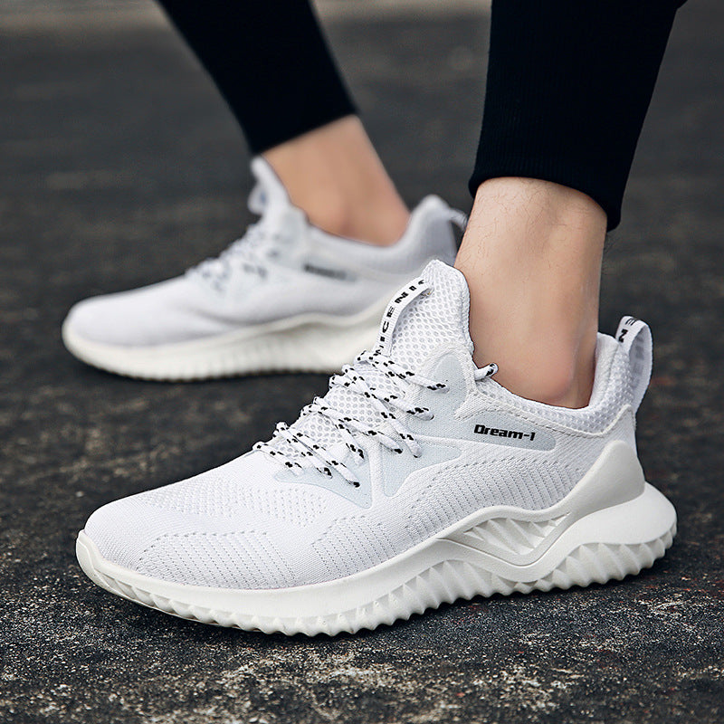 Student breathable running shoes lightweight running shoes Stepique