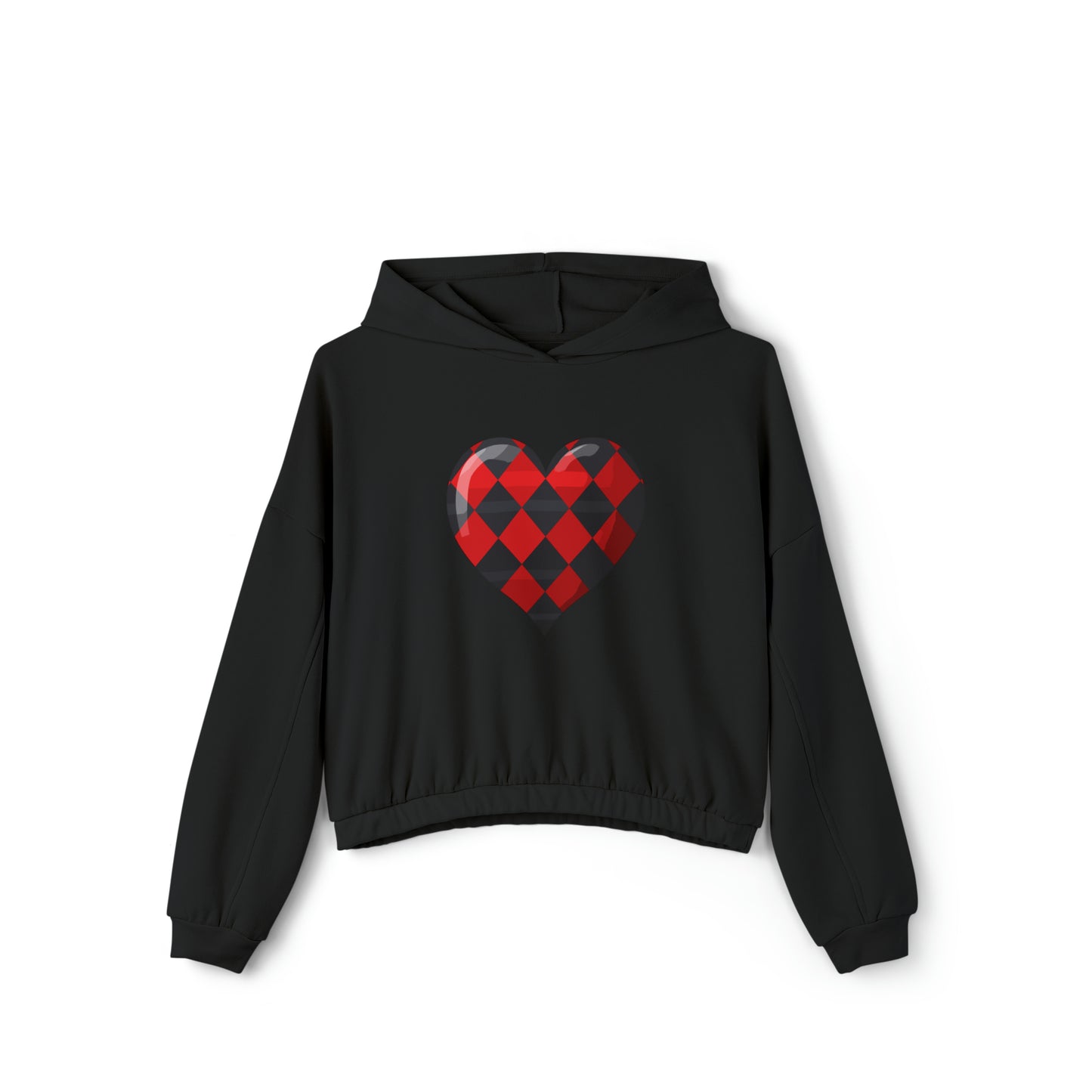 Valentine's best Gift, Women's Cinched Bottom Hoodie