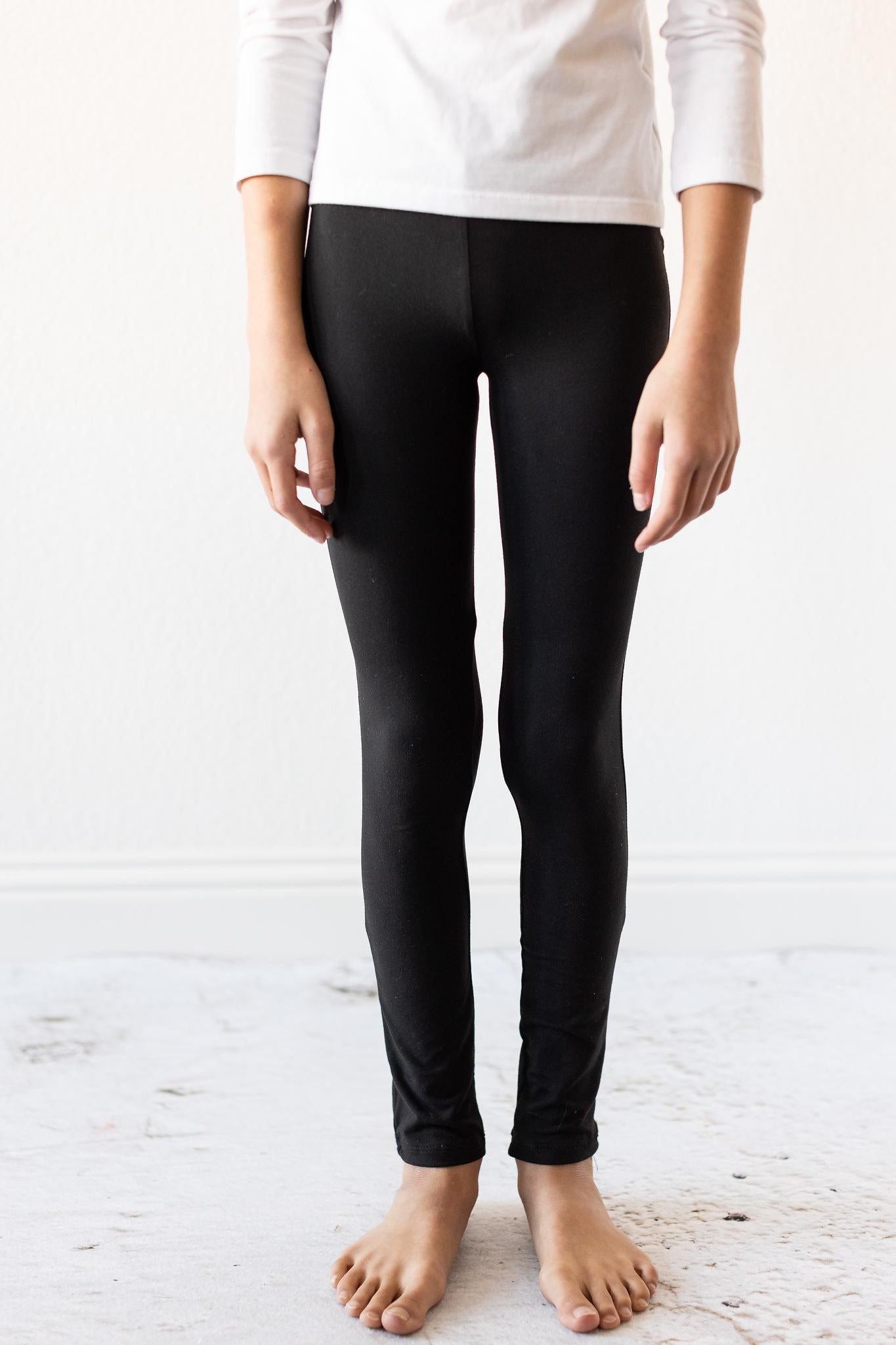Black High Waisted Slim Fit Leggings