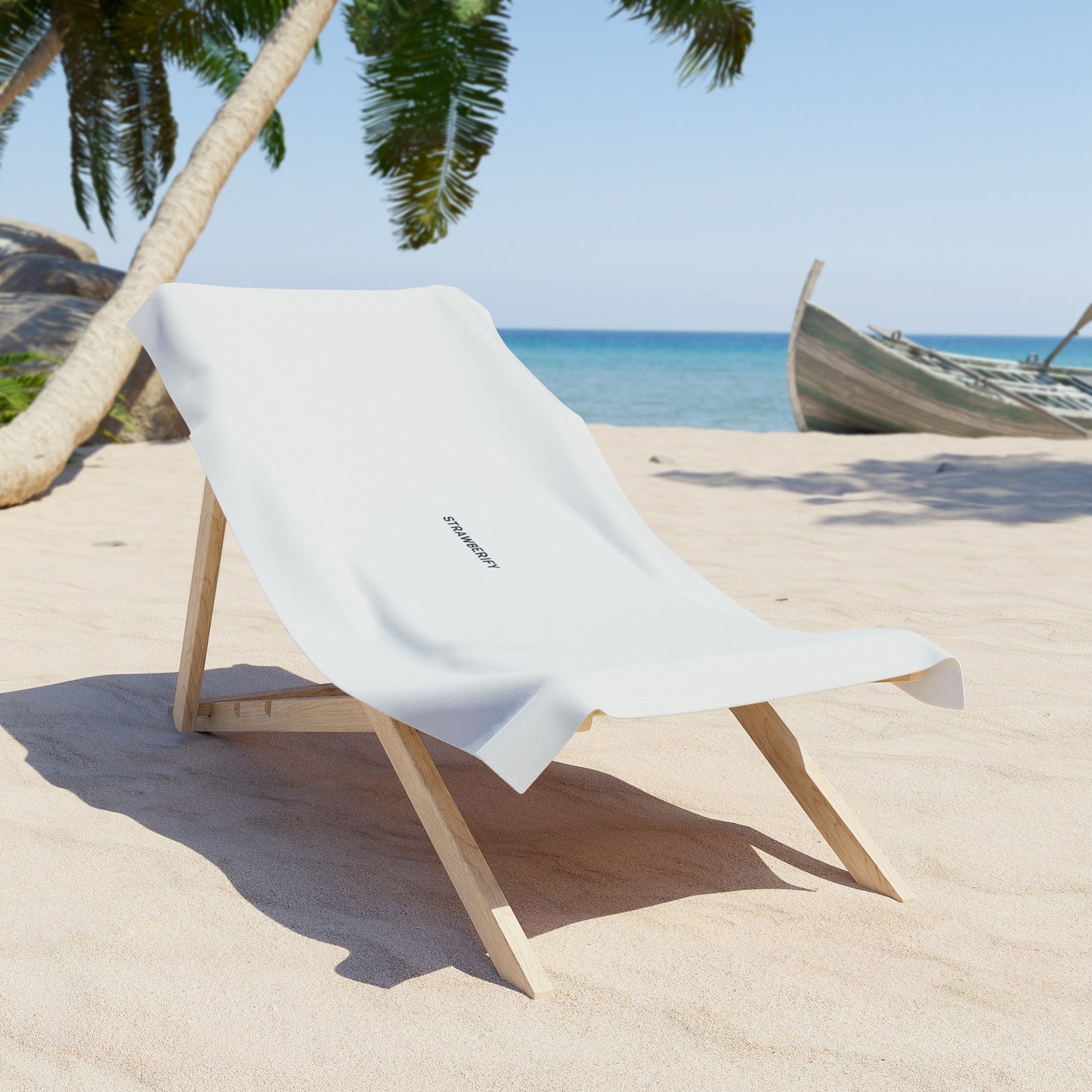 Stylish Beach Towel - Perfect for Summer and Travel - STRAWBERIFY Design