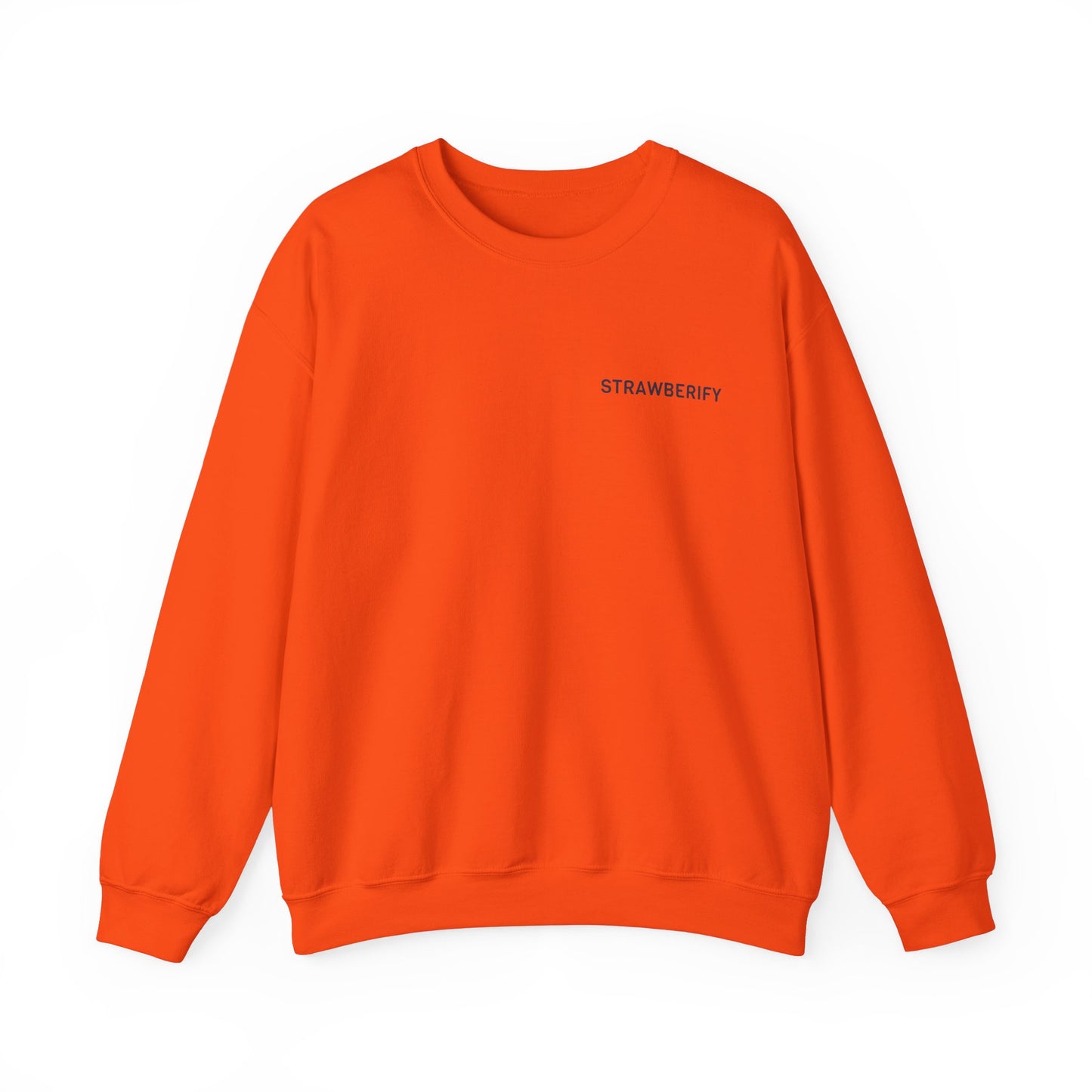 Cozy Unisex Crewneck Sweatshirt - 'STRAWBERIFY'