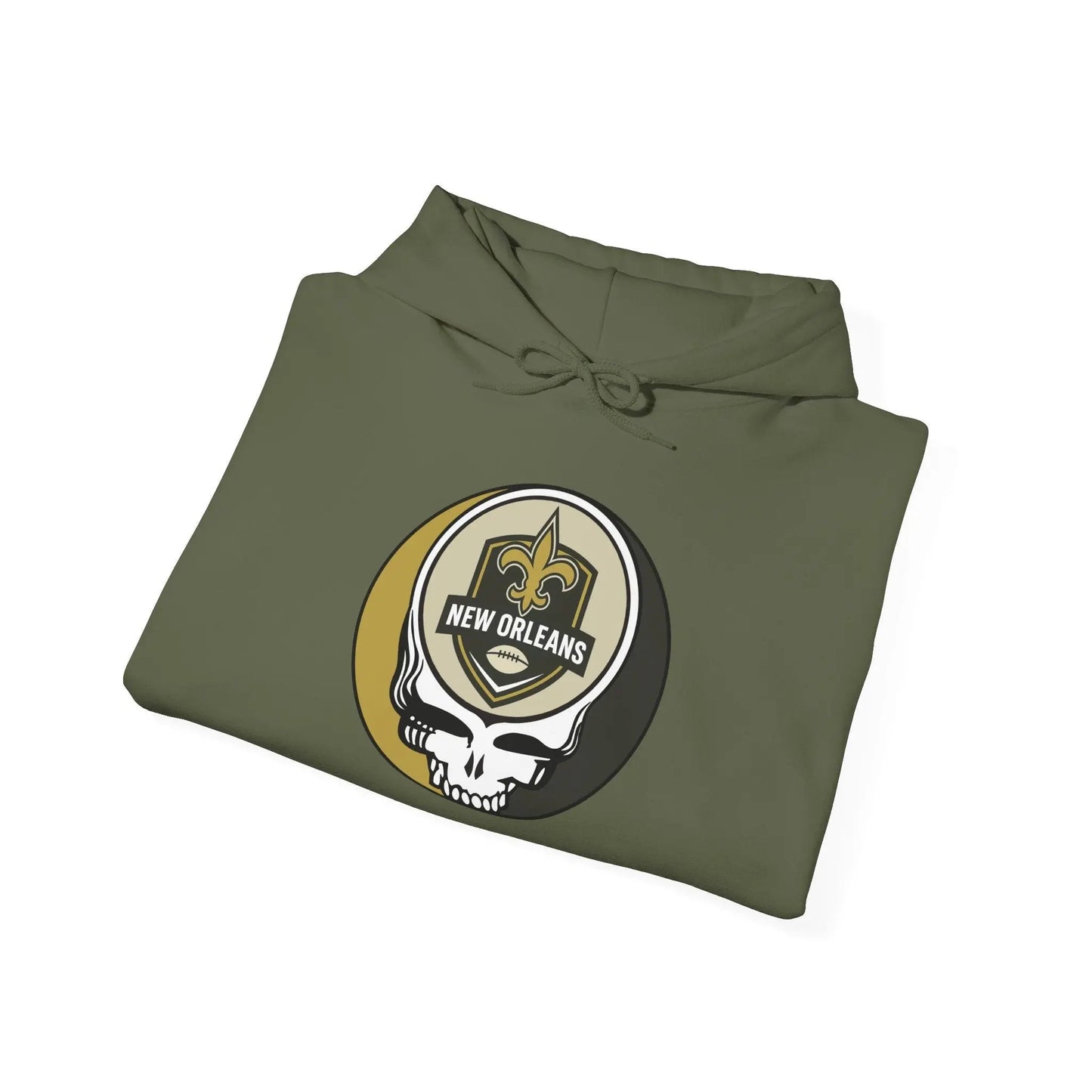 New Orleans Saints Stealie Grateful Dead Hooded Sweatshirt NFL The Gridiron Collection