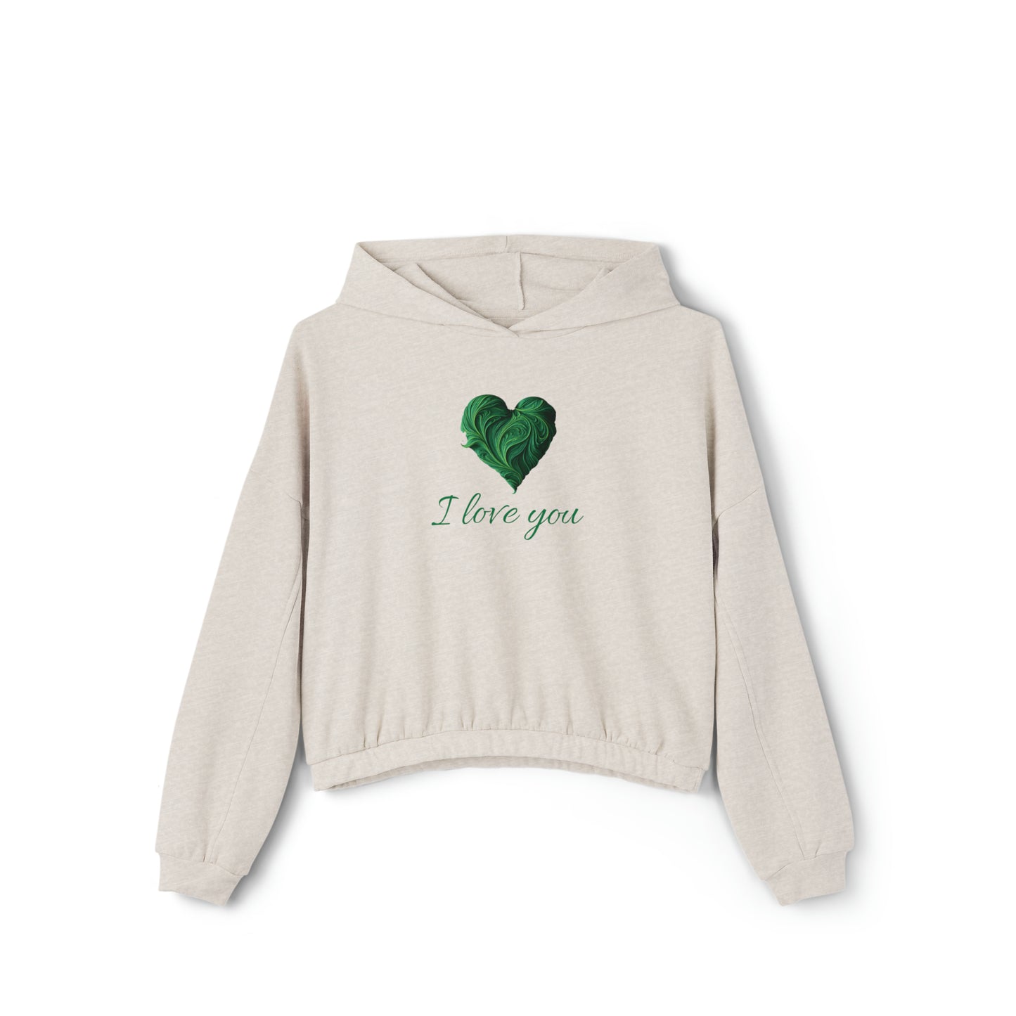 Valentine's best Gift, Women's Cinched Bottom Hoodie