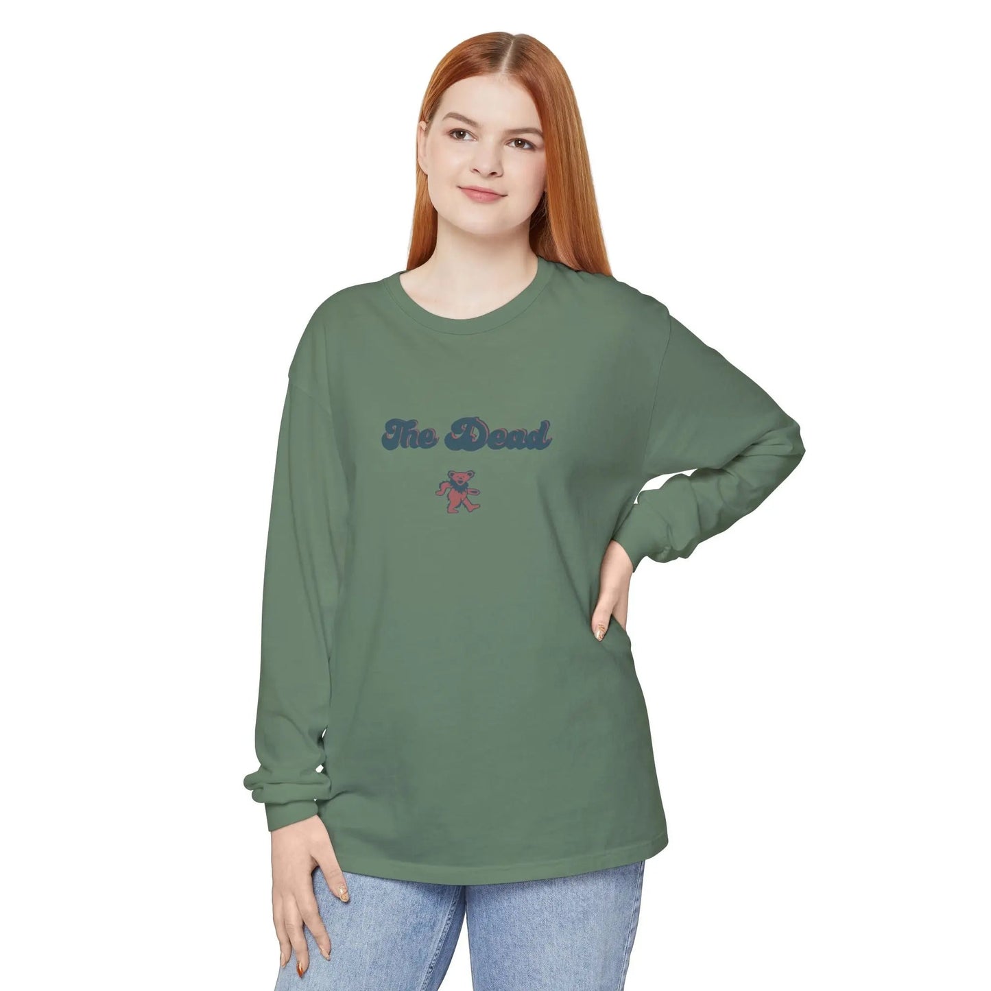 Grateful Dead Vineyard Collection Long Sleeve Tee 100% Cotton