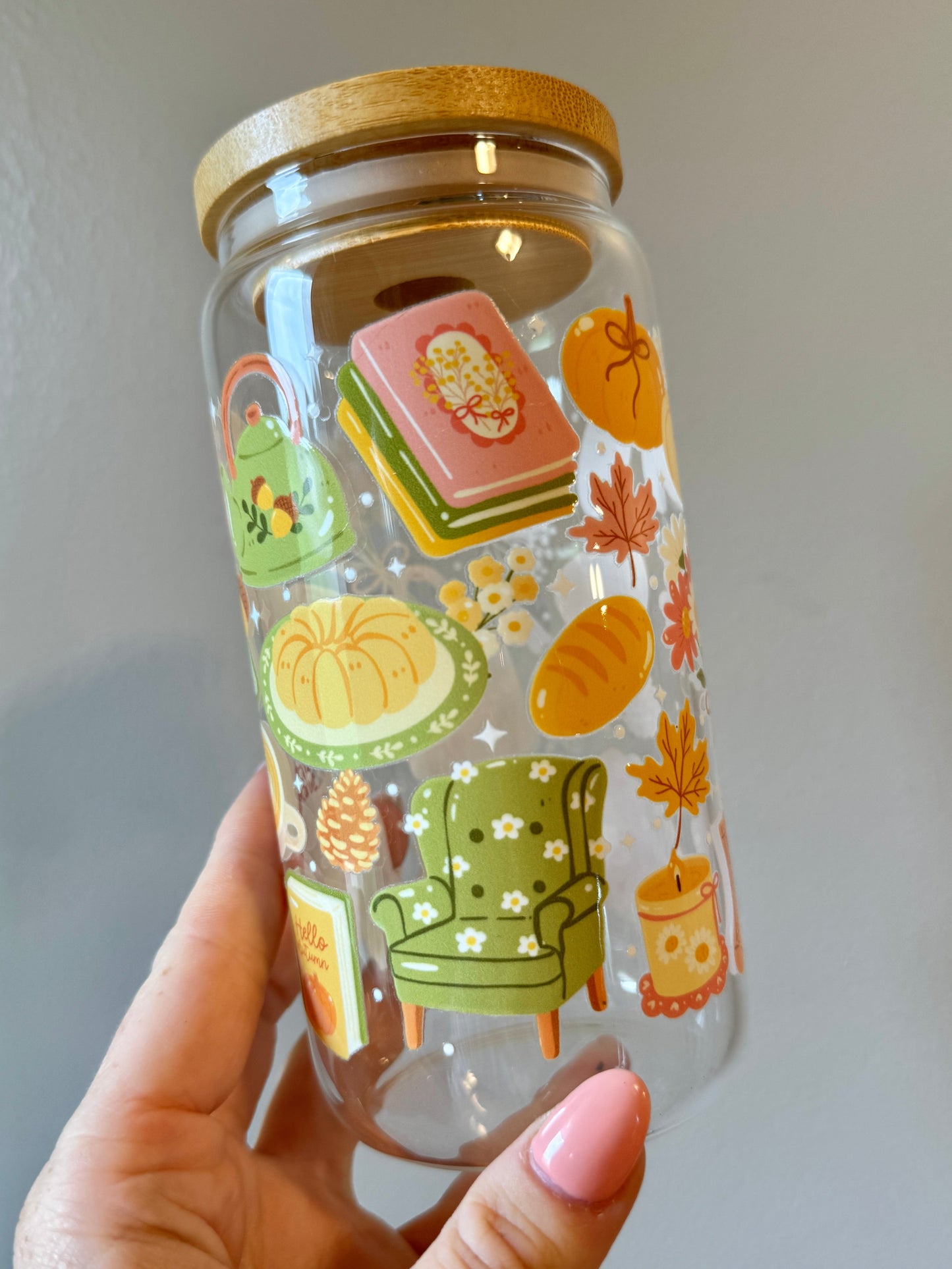 Golden Harvest Soft Yellow Autumn Design Sawdust and Cedar