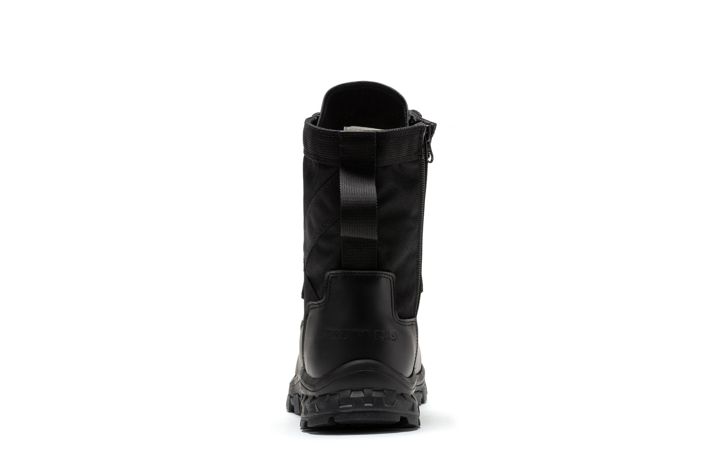 Botas Pro Black 8 inch Side Zipper Military Tactical Boots Rock Rooster