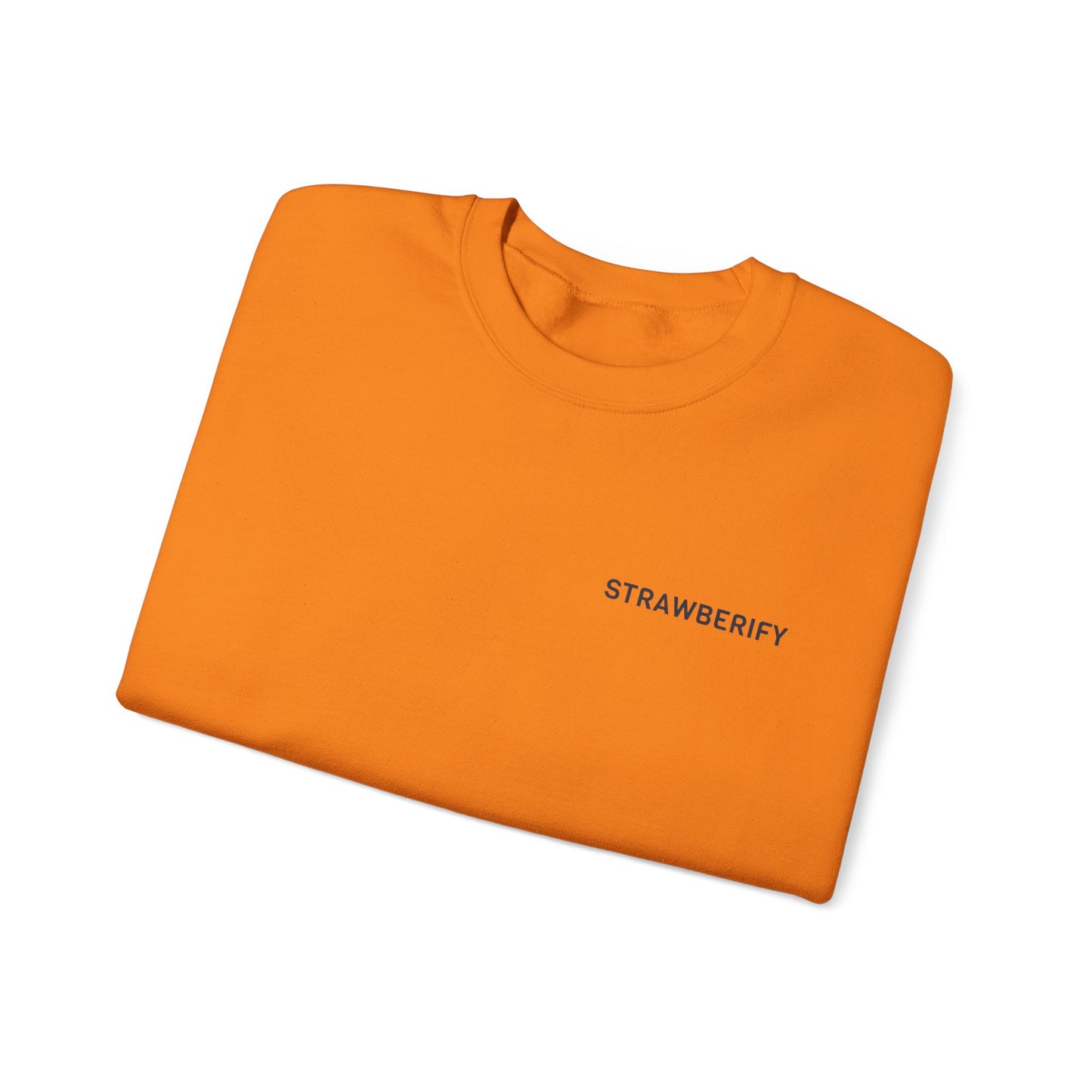 Cozy Unisex Crewneck Sweatshirt - 'STRAWBERIFY'