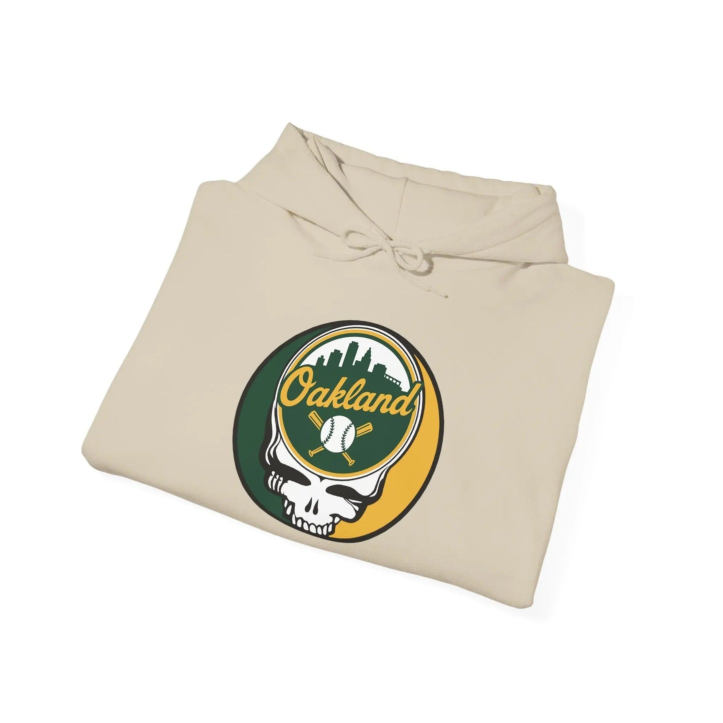 Grateful Dead Oakland Baseball Edition Unisex Heavy Blend Hoodie MLB