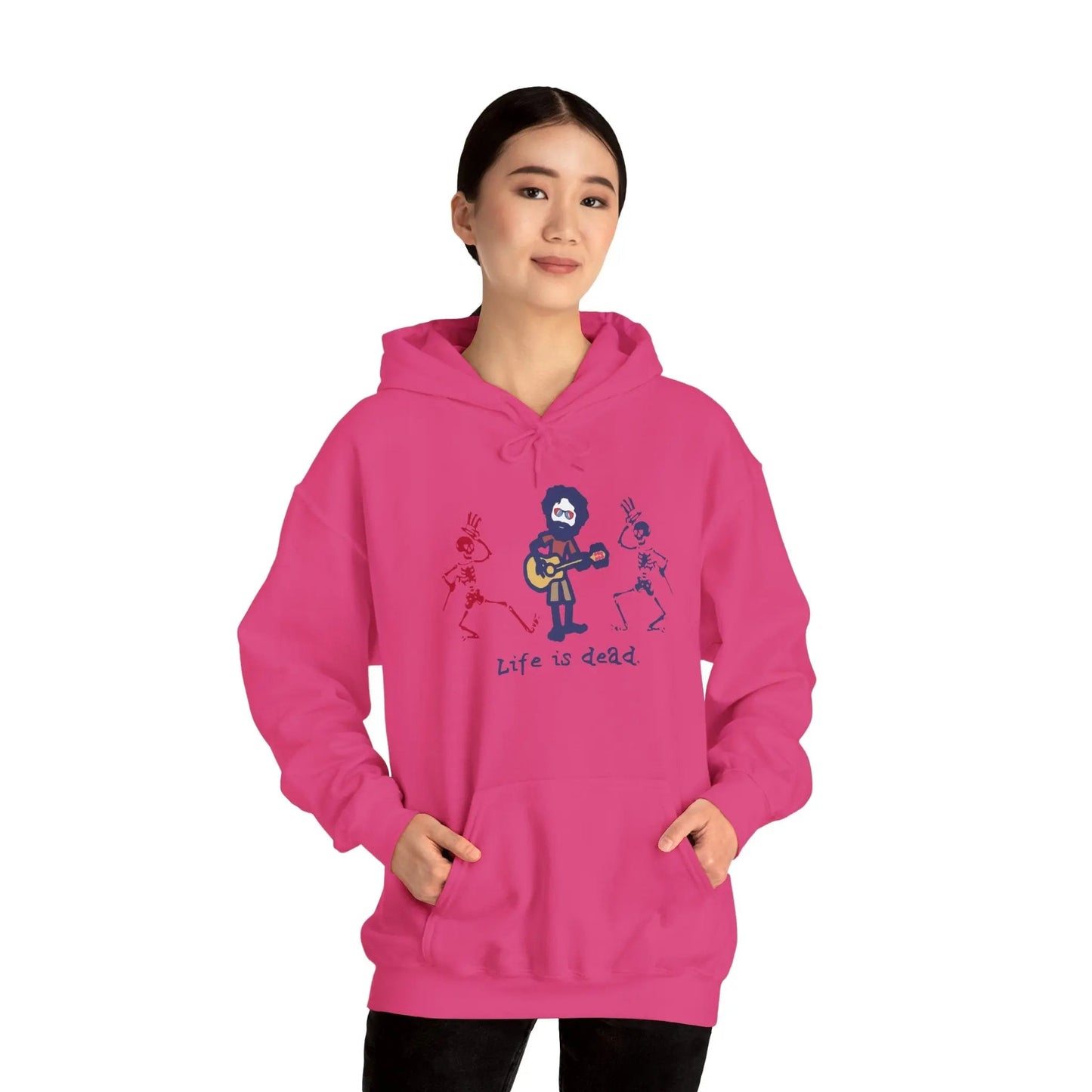 Grateful Dead Unisex Hoodie Life is dead Jerry and His Friends