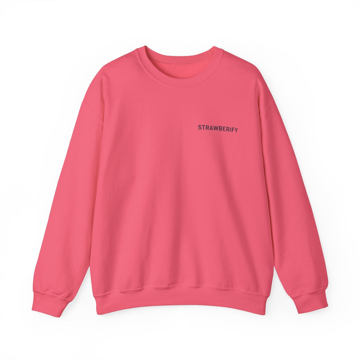 Cozy Unisex Crewneck Sweatshirt - 'STRAWBERIFY'