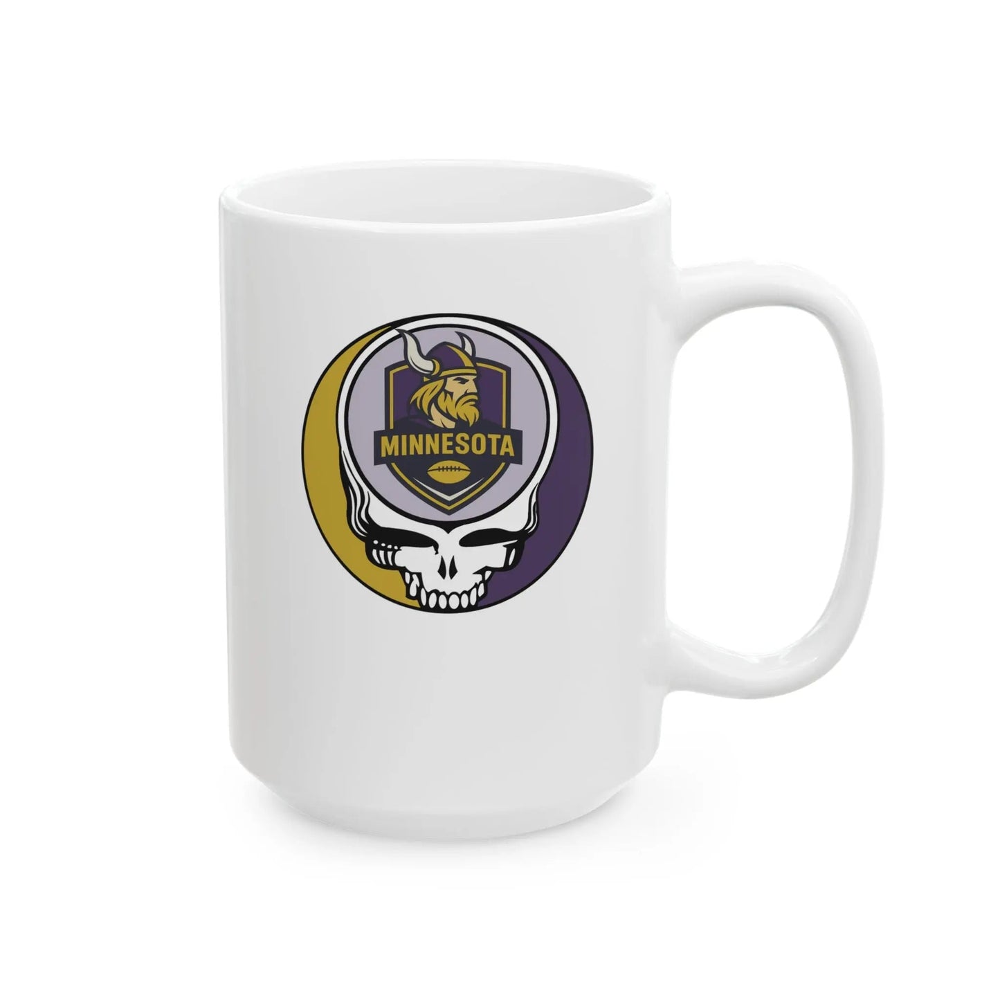 Minnesota Vikings Stealie Ceramic 15 Ounce Mug NFL