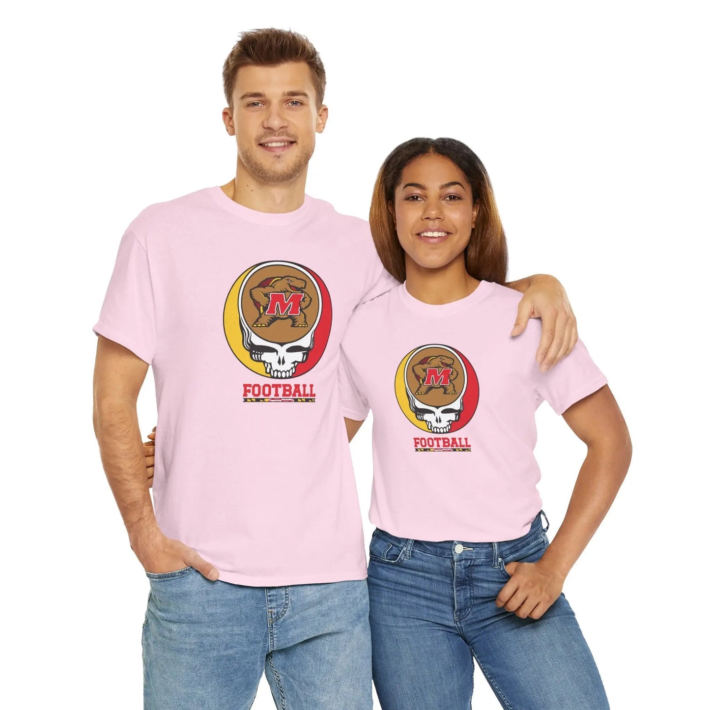 Maryland Terrapins Football Grateful Dead T-Shirt The Gridiron Collection