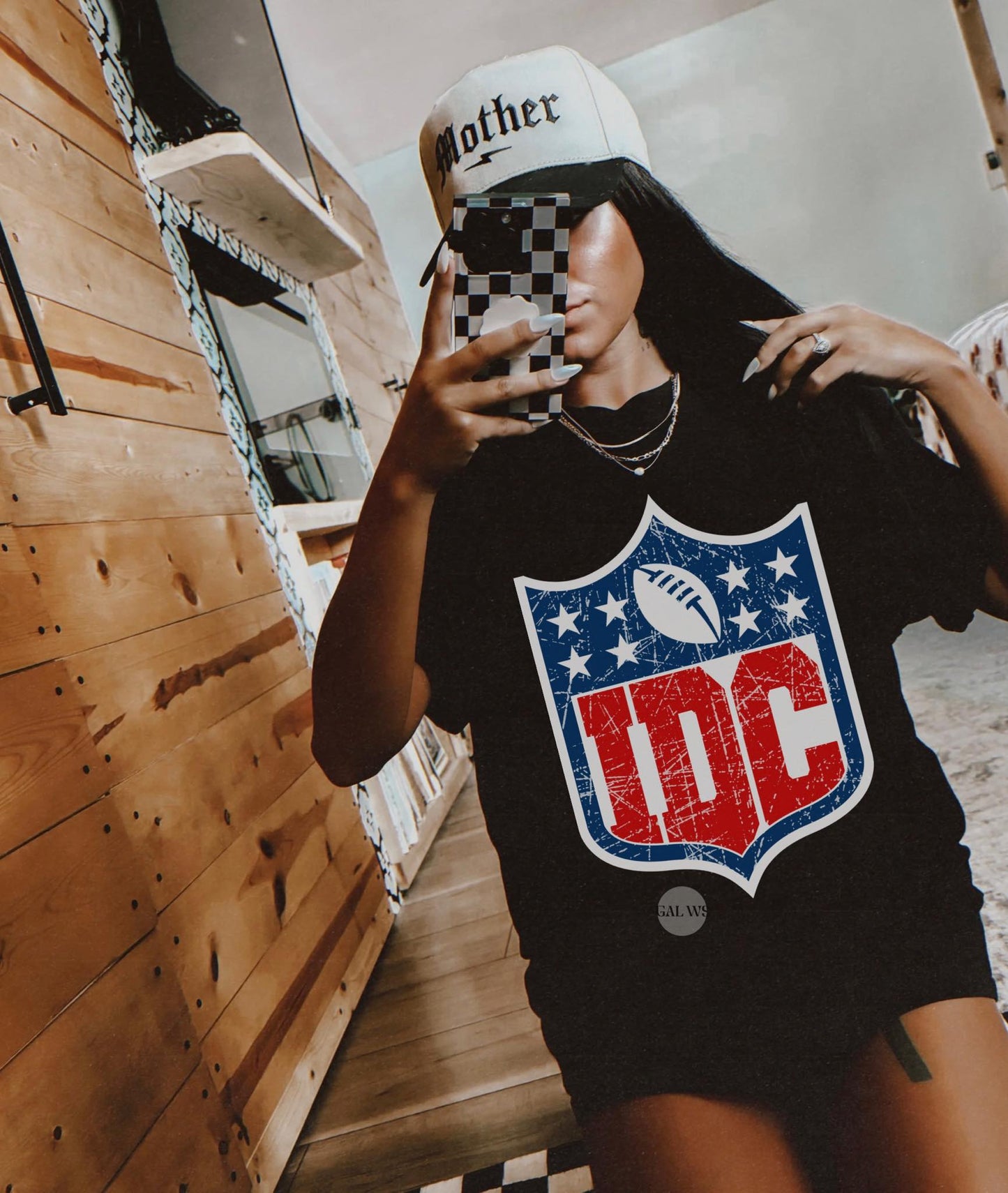IDC Black Tee Or Sweatshirt