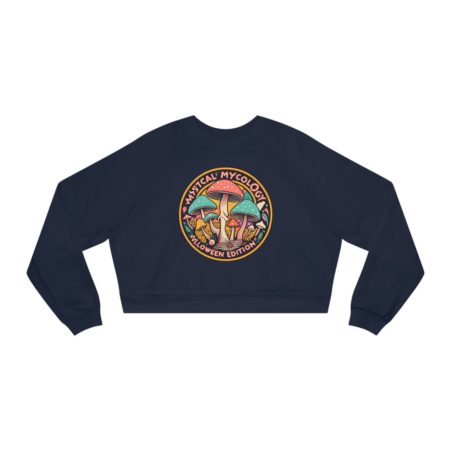 Mystical Mycology: Halloween Edition Sweatshirt, Unique Mushroom Costume & Spooky Season Halloween Sweatshirt