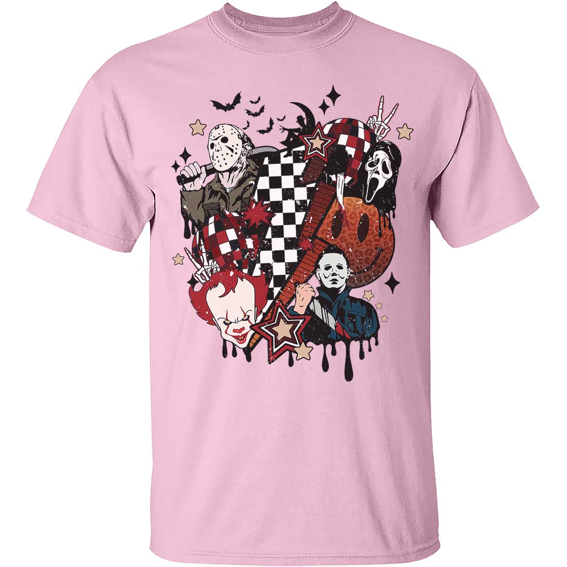 Horror Retro Halloween Shirt Spooky Vibes Trendy Halloween Shirt