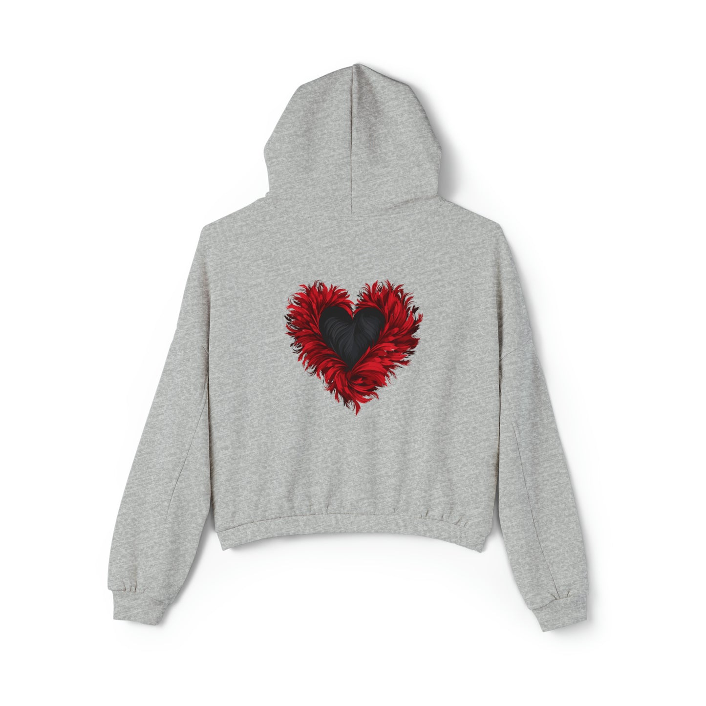 Valentine's best Gift, Women's Cinched Bottom Hoodie