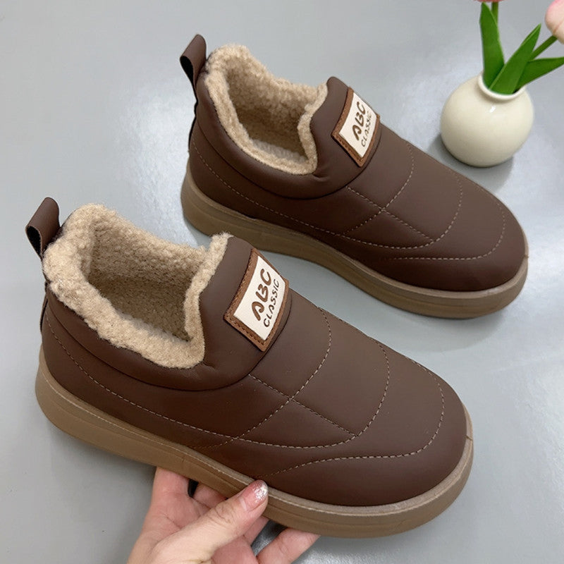 Cold-Resistant Warm Cotton Women’s Shoes Old Beijing Style