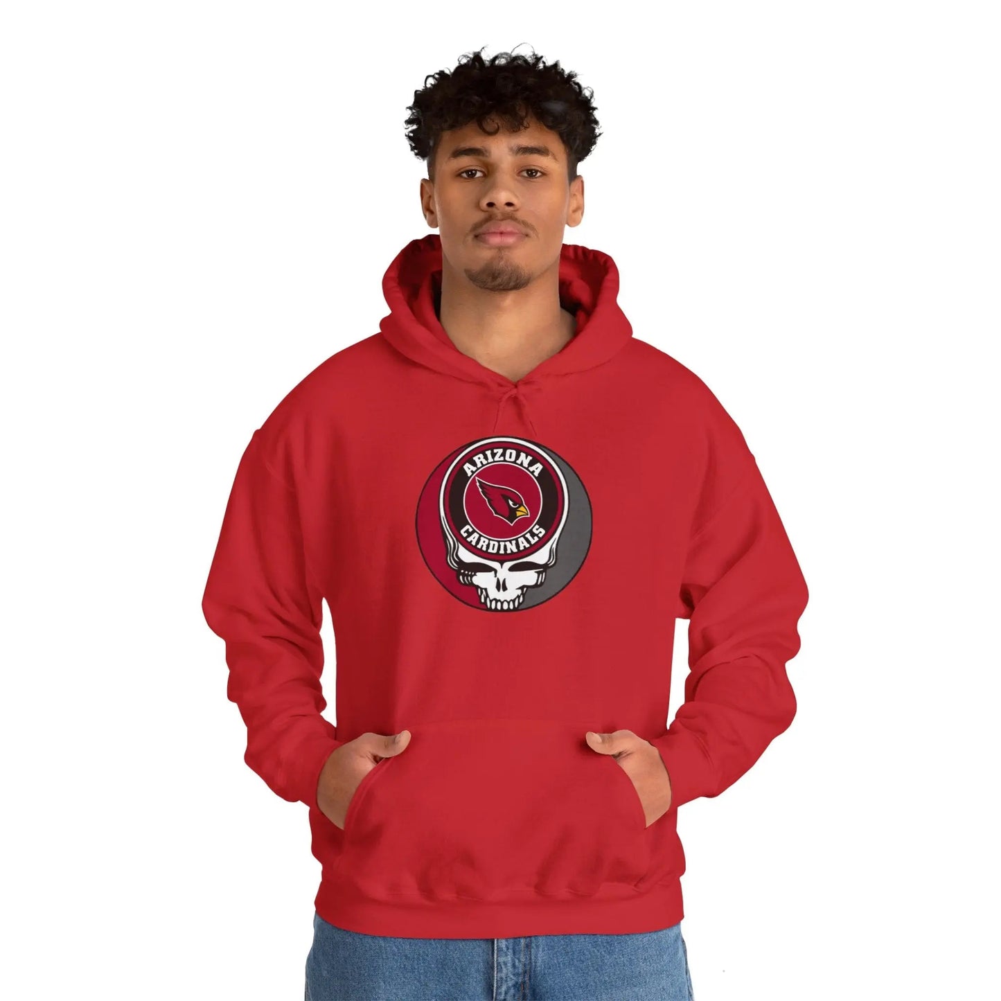Arizona Cardinals Grateful Dead Unisex Hoodie The Gridiron Collection