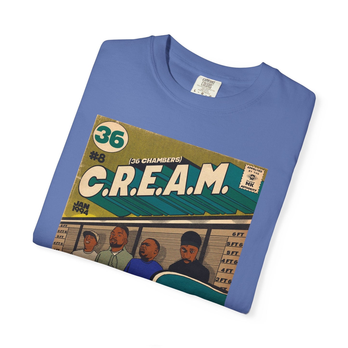 C.R.E.A.M Unisex Comfort Colors T-shirt Ring-Spun Cotton