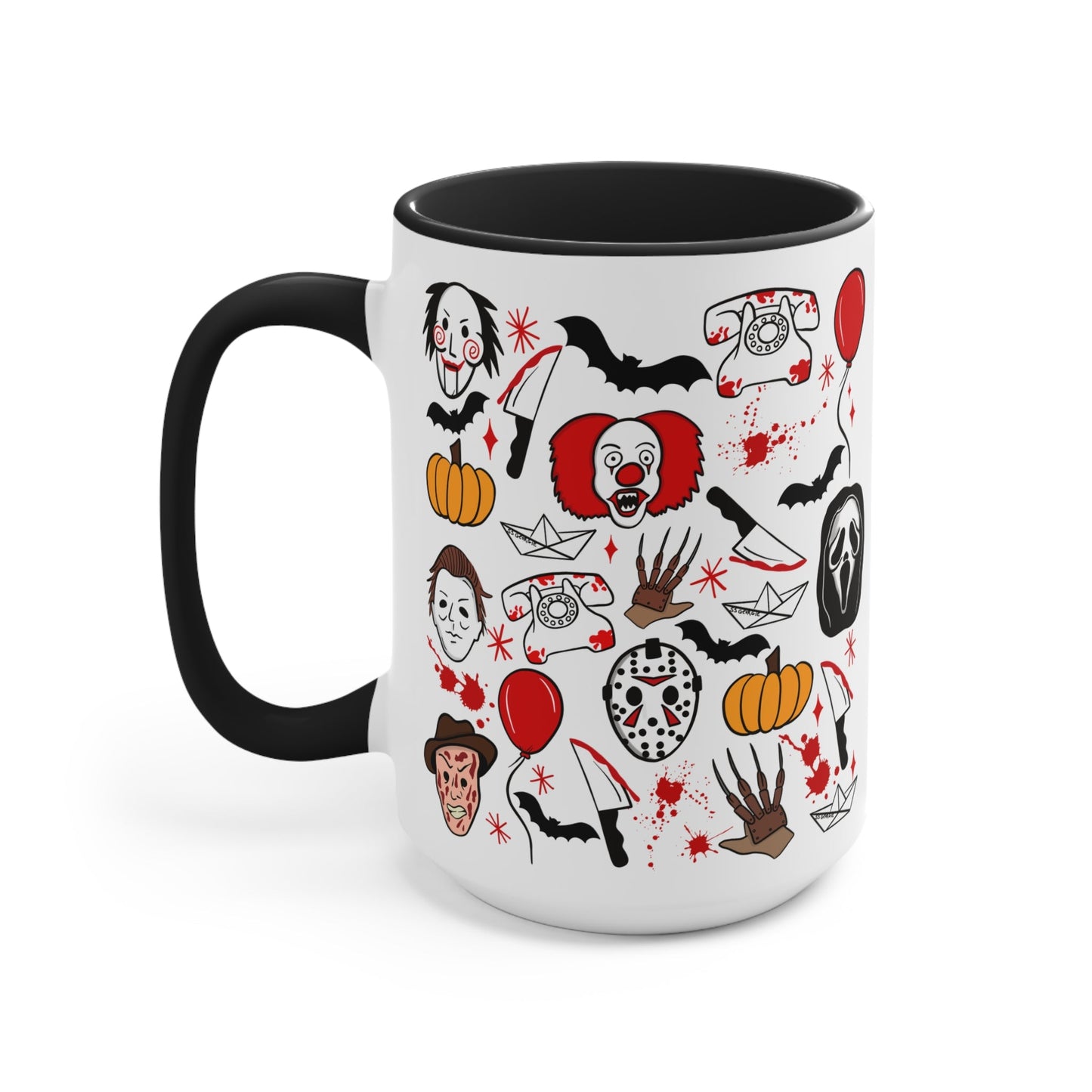 Halloween Horror Deluxe 15oz Mug UntamedEgo LLC