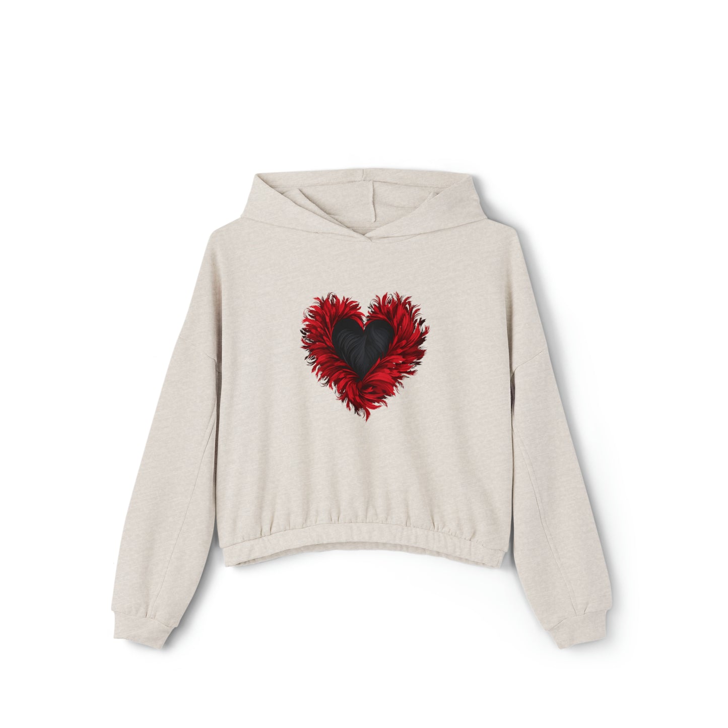 Valentine's best Gift, Women's Cinched Bottom Hoodie