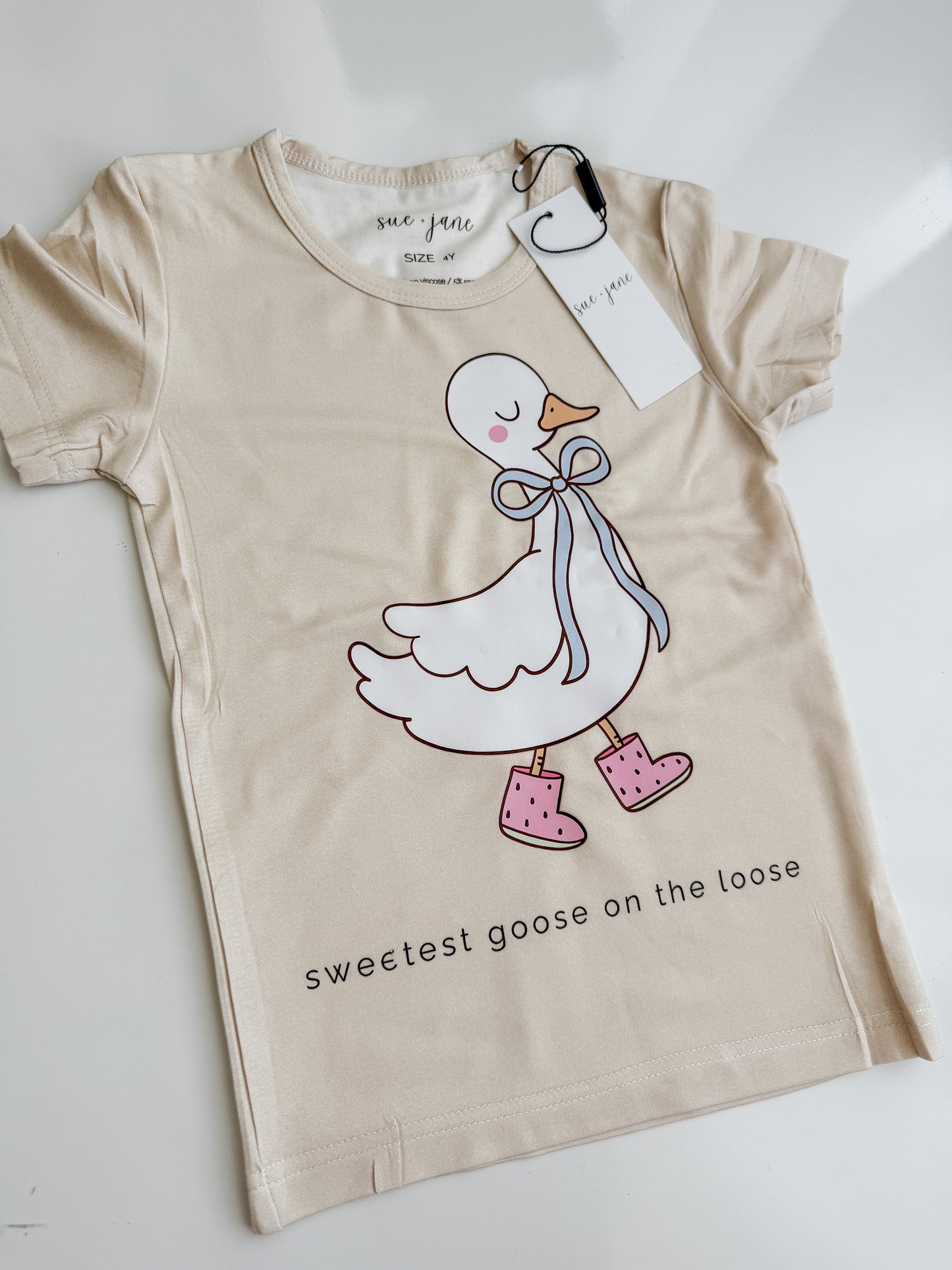 Sweetest Goose Bamboo T-shirt