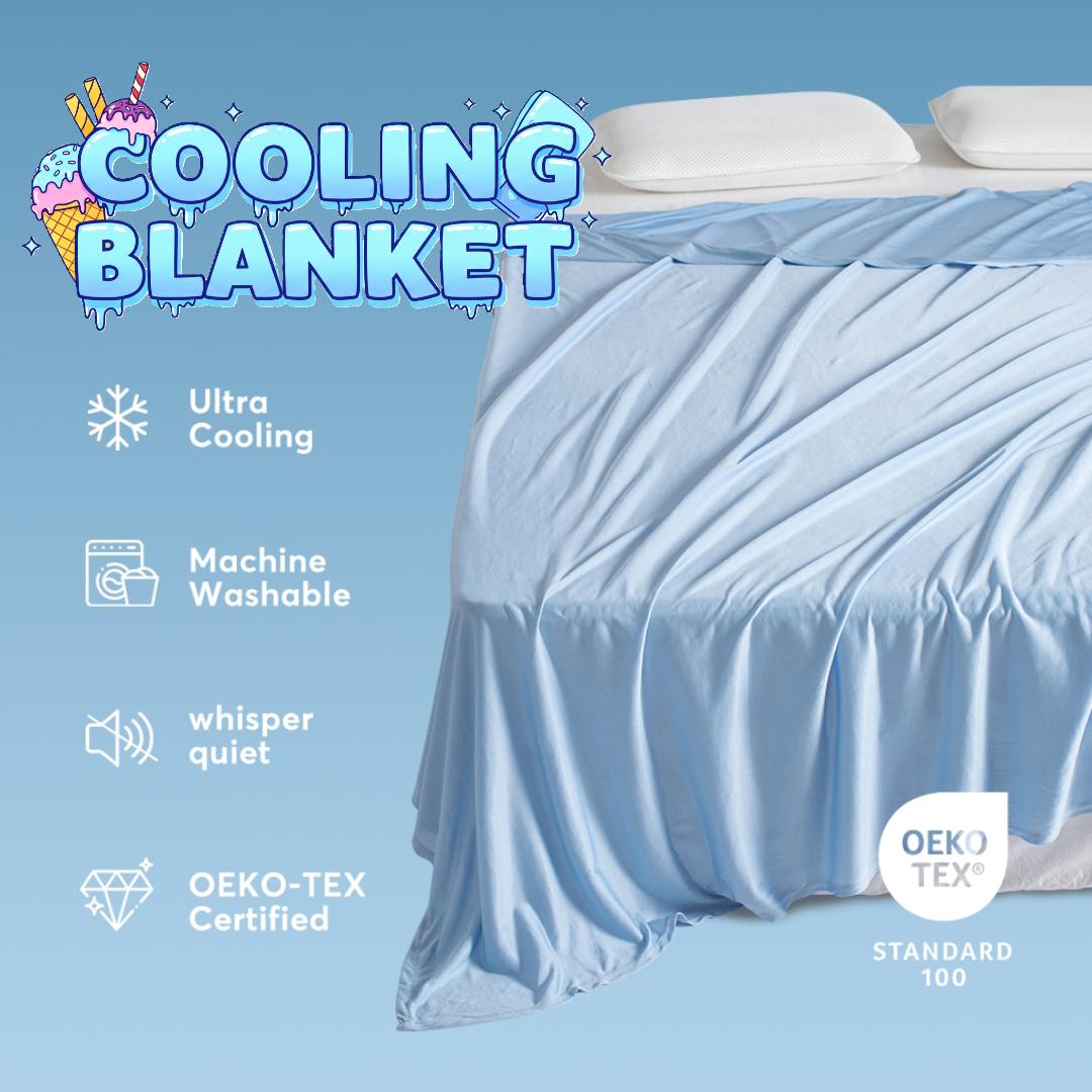 Ultra Soft Silky Cooling Blanket All Season Kasentex