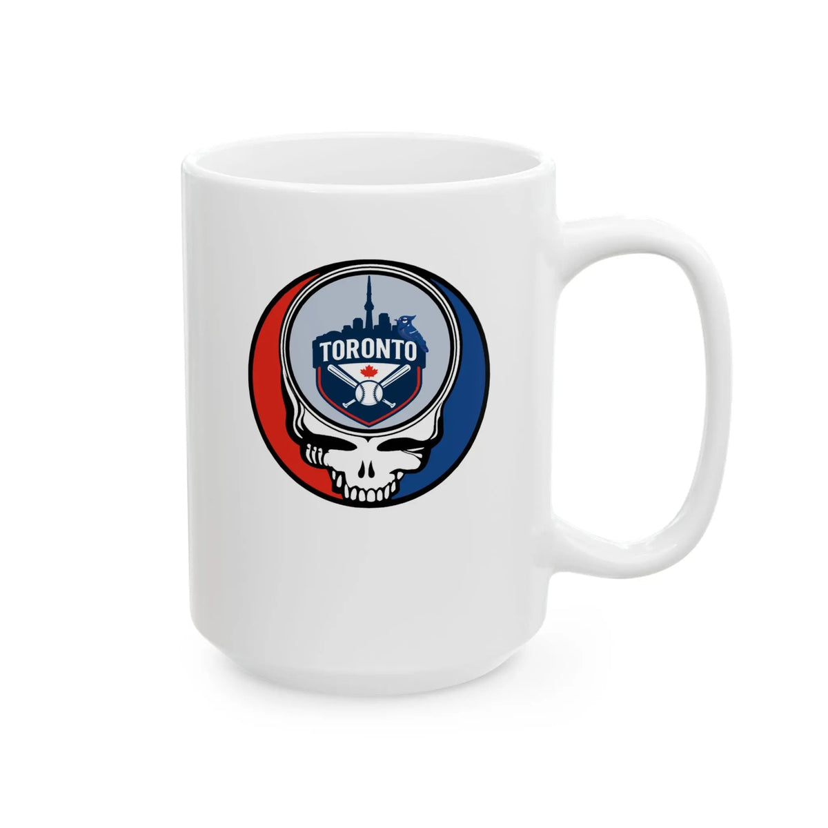 Toronto Baseball Edition Stealie Ceramic Mug 15 Ounce The Ballpark Collection