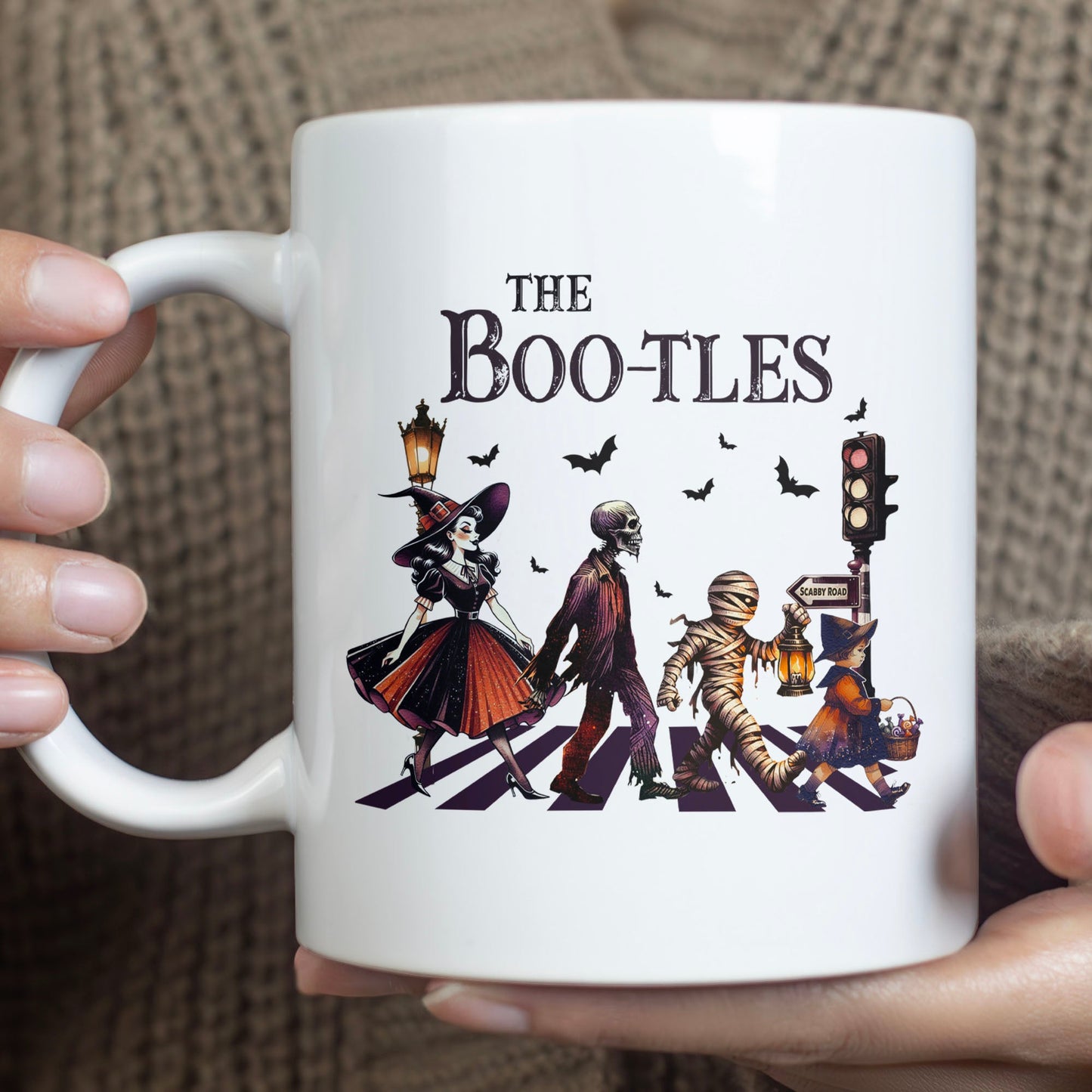 Funny Halloween Mug The Boo-Tles Mug Cute Halloween Mug