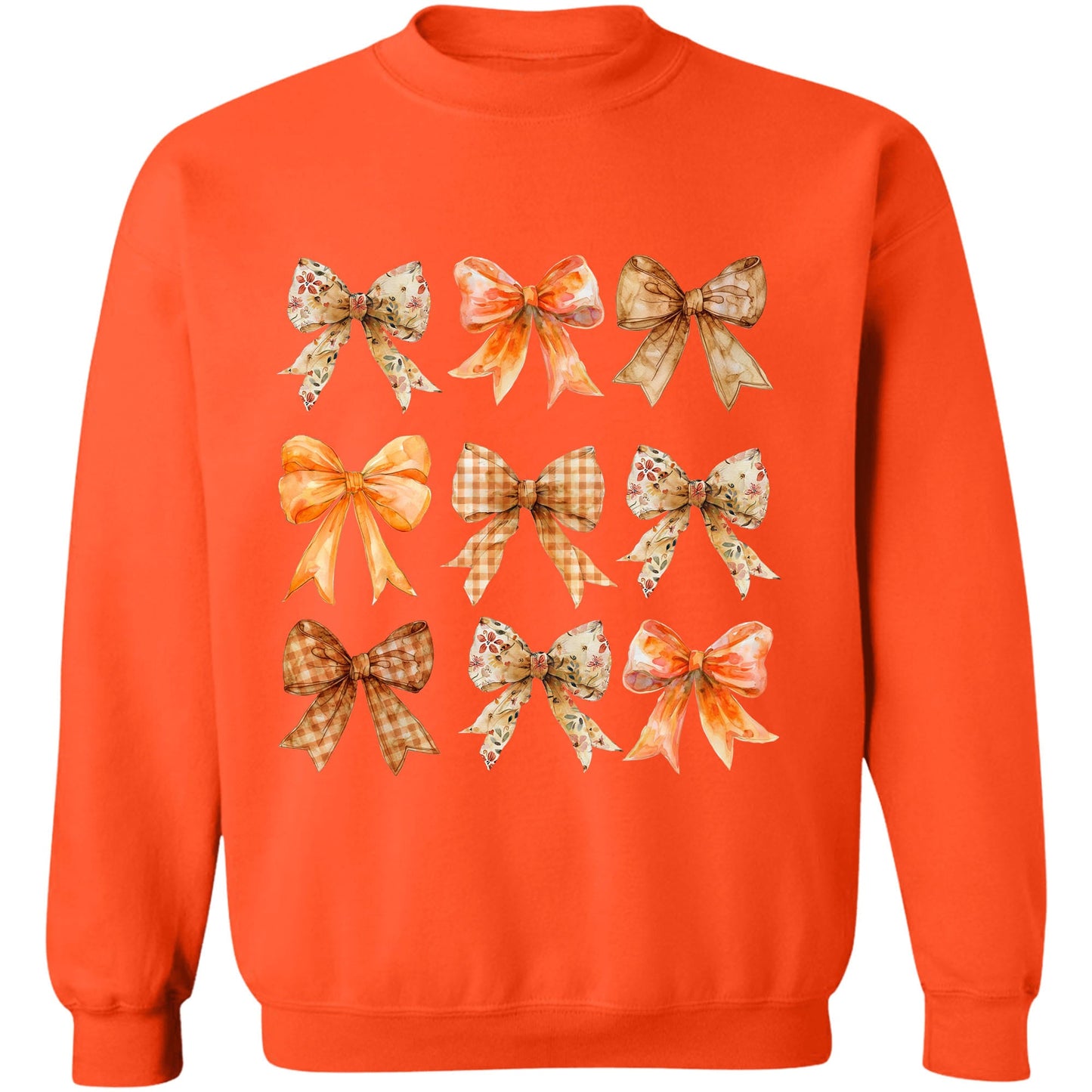 Retro Fall Pumpkin Bow Shirt, Fall Season Shirt, Fall Autumn Shirt, Halloween Shirt, Halloween Sweatshirt T1339