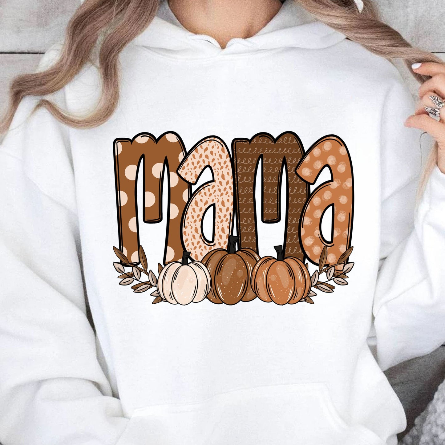 Fall Mama Shirt Autumn Season Shirt Halloween Shirt Halloween Sweatshirt