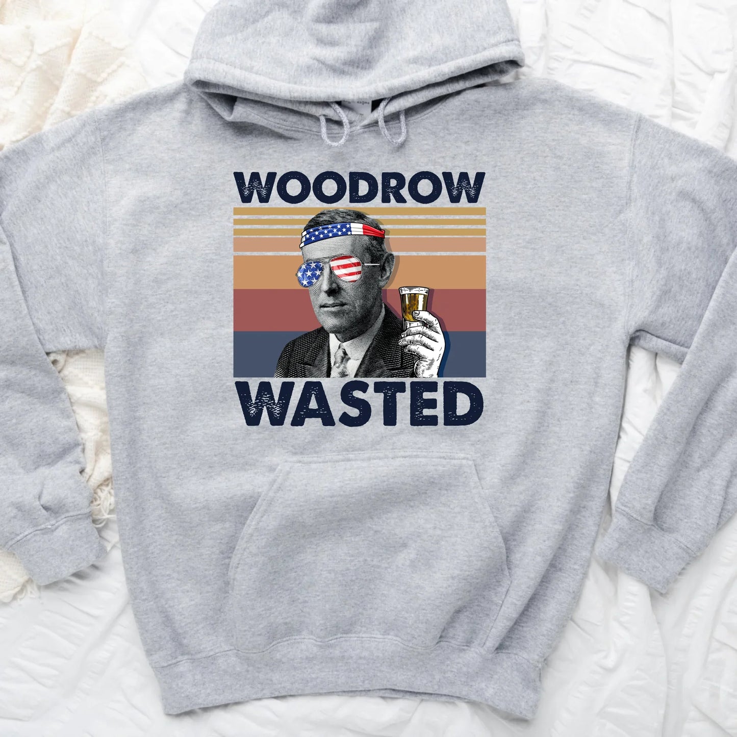 4th Of July Boozy Retro Top Choose Your President T-Shirt