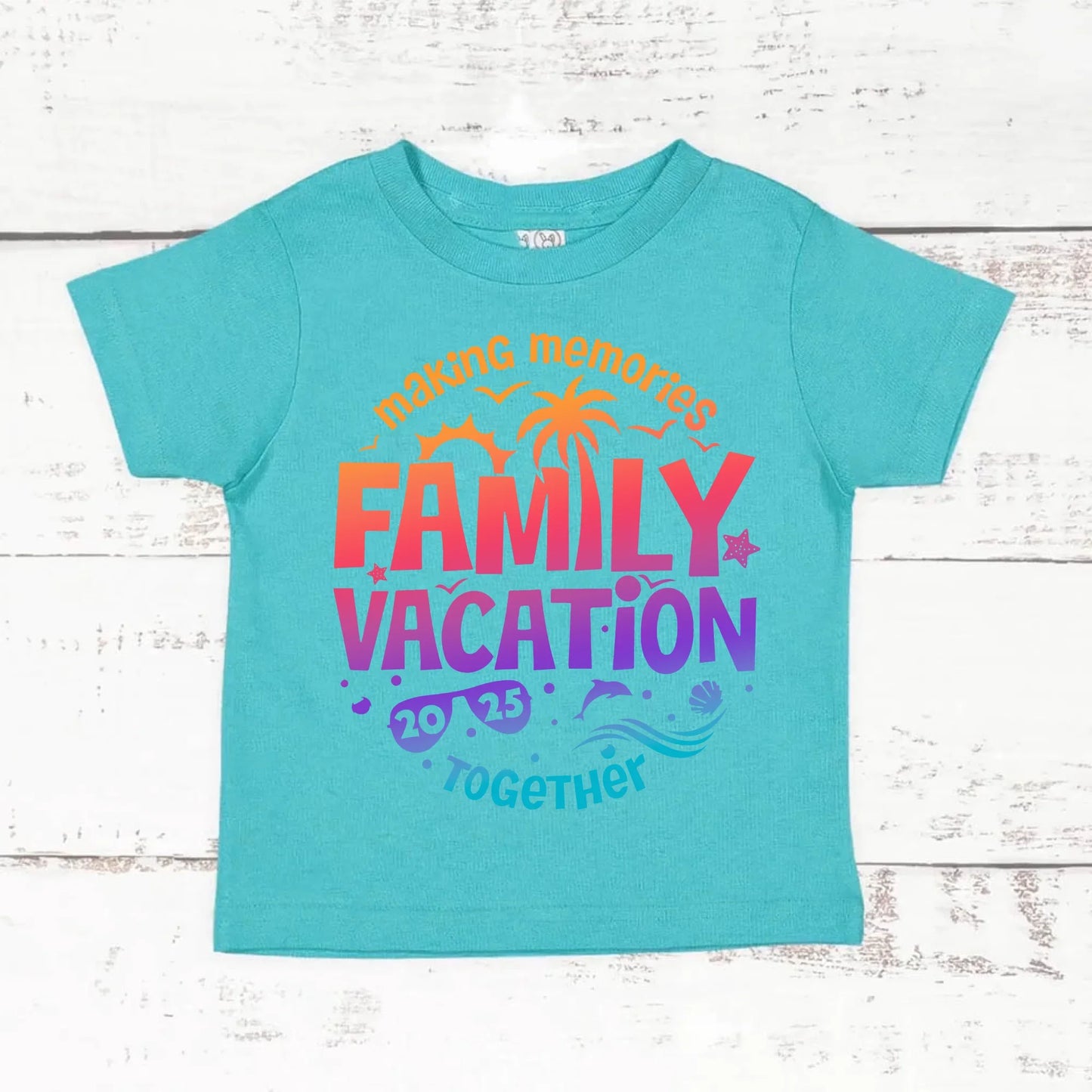 Family Vacation 2025 Shirts – Matching Outfits for Making Memories Together Kids