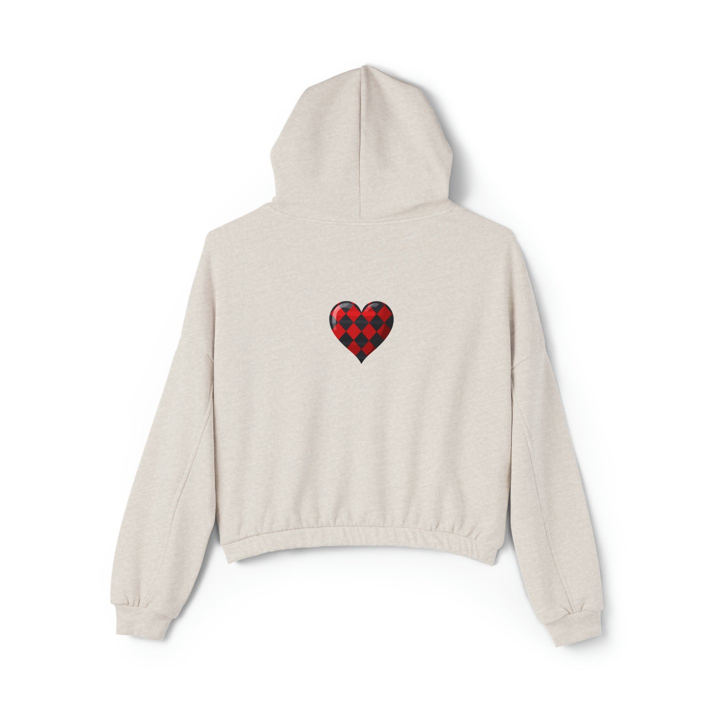 Valentine's best Gift, Women's Cinched Bottom Hoodie