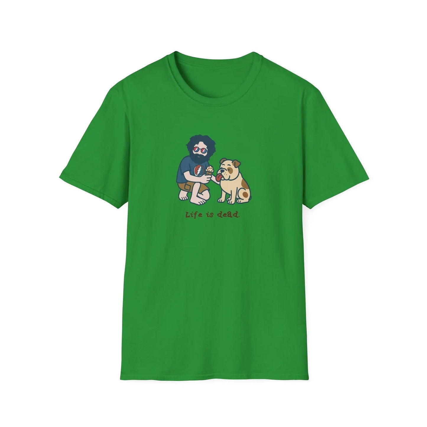 Life is dead Grateful Dead T-Shirt Jerry and Frank are Sharin'